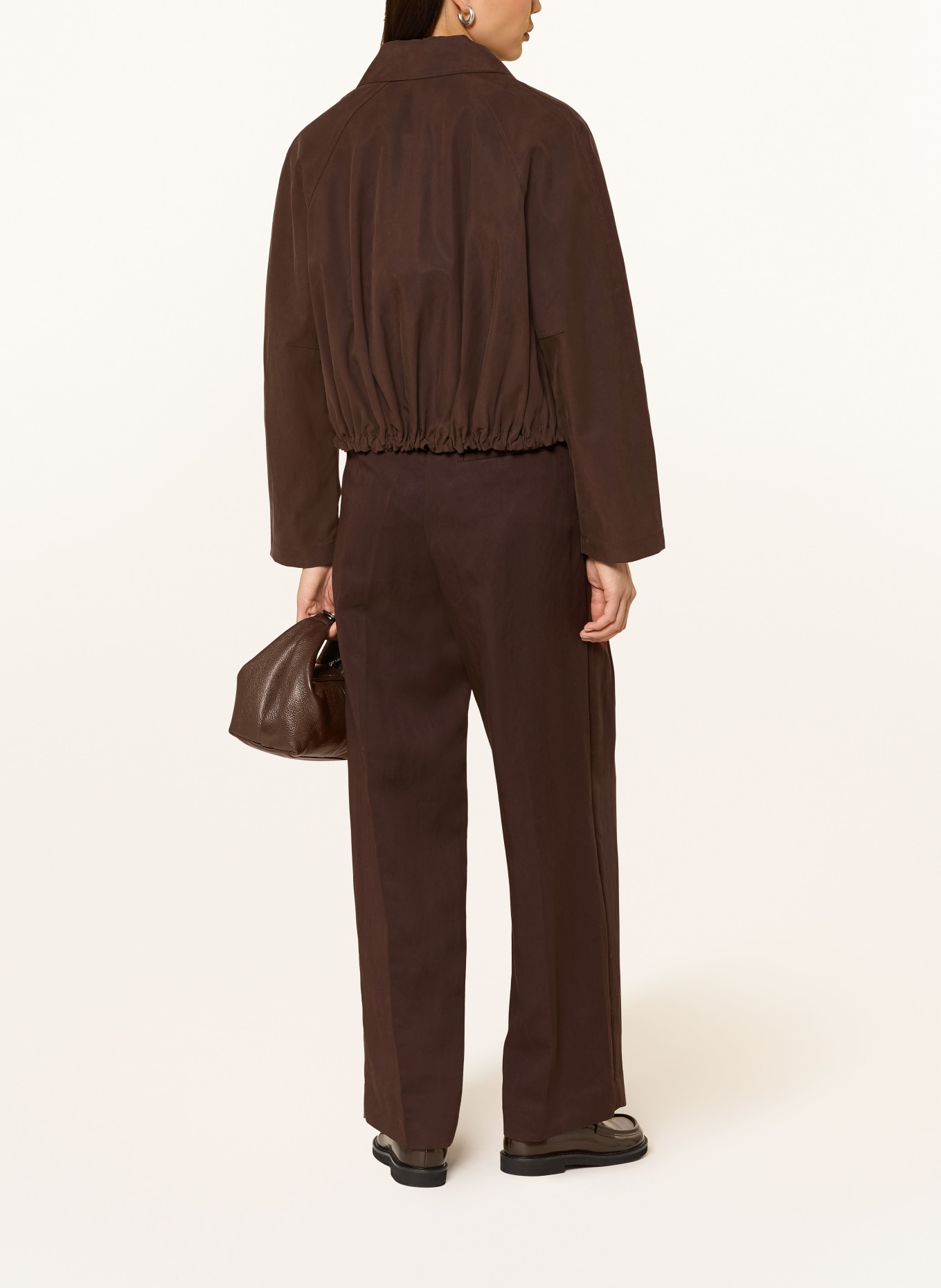 OPUS JAVELL jacket: DARK BROWN