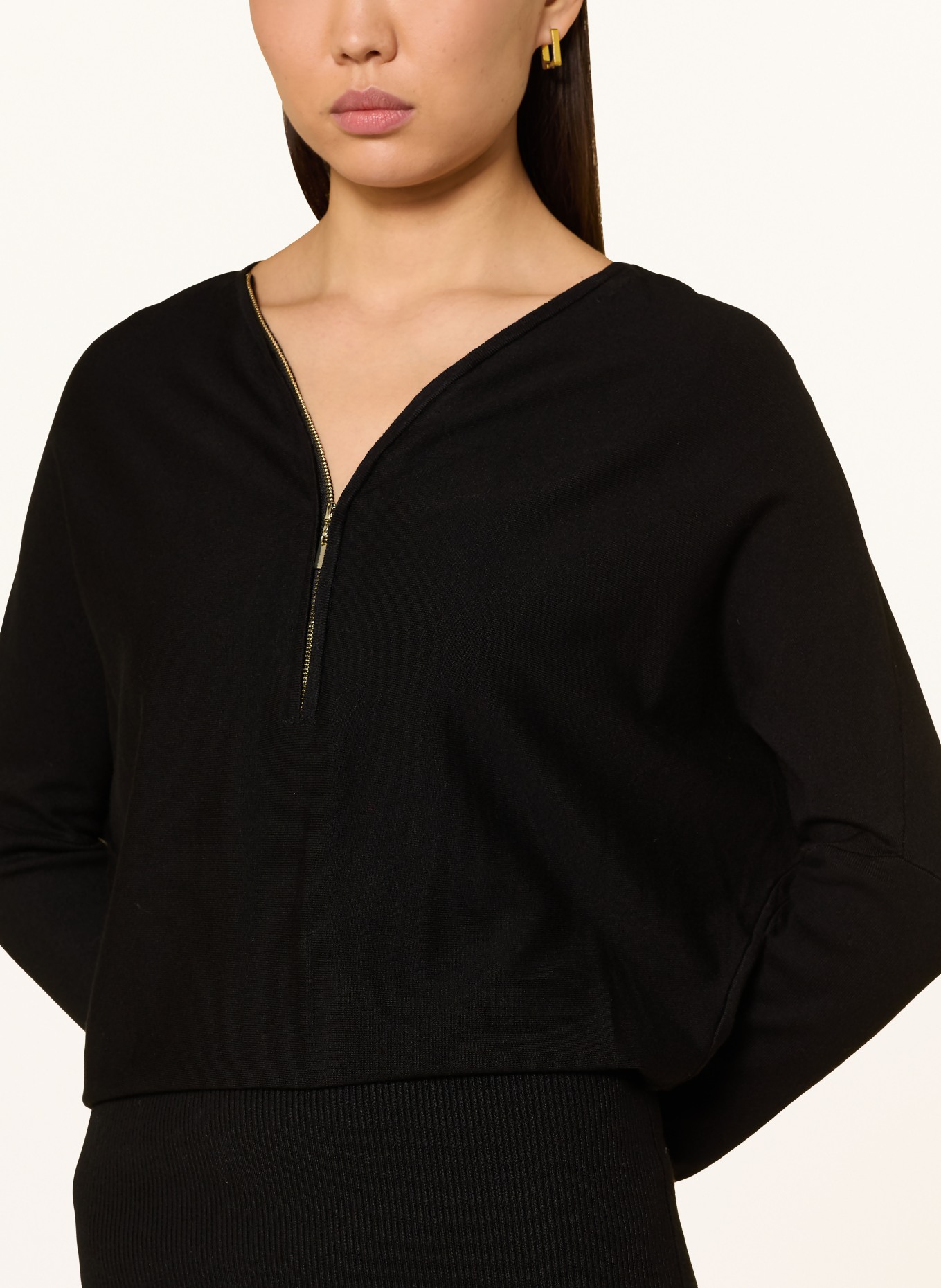 Phase Eight Sukienka z dzianiny BECCA: CZARNY