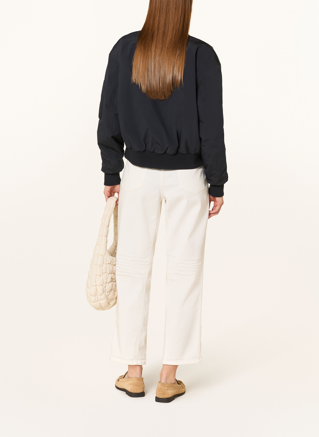 OPUS PANTS Barrel Jeans MELLY RELAX: 1004 MILK