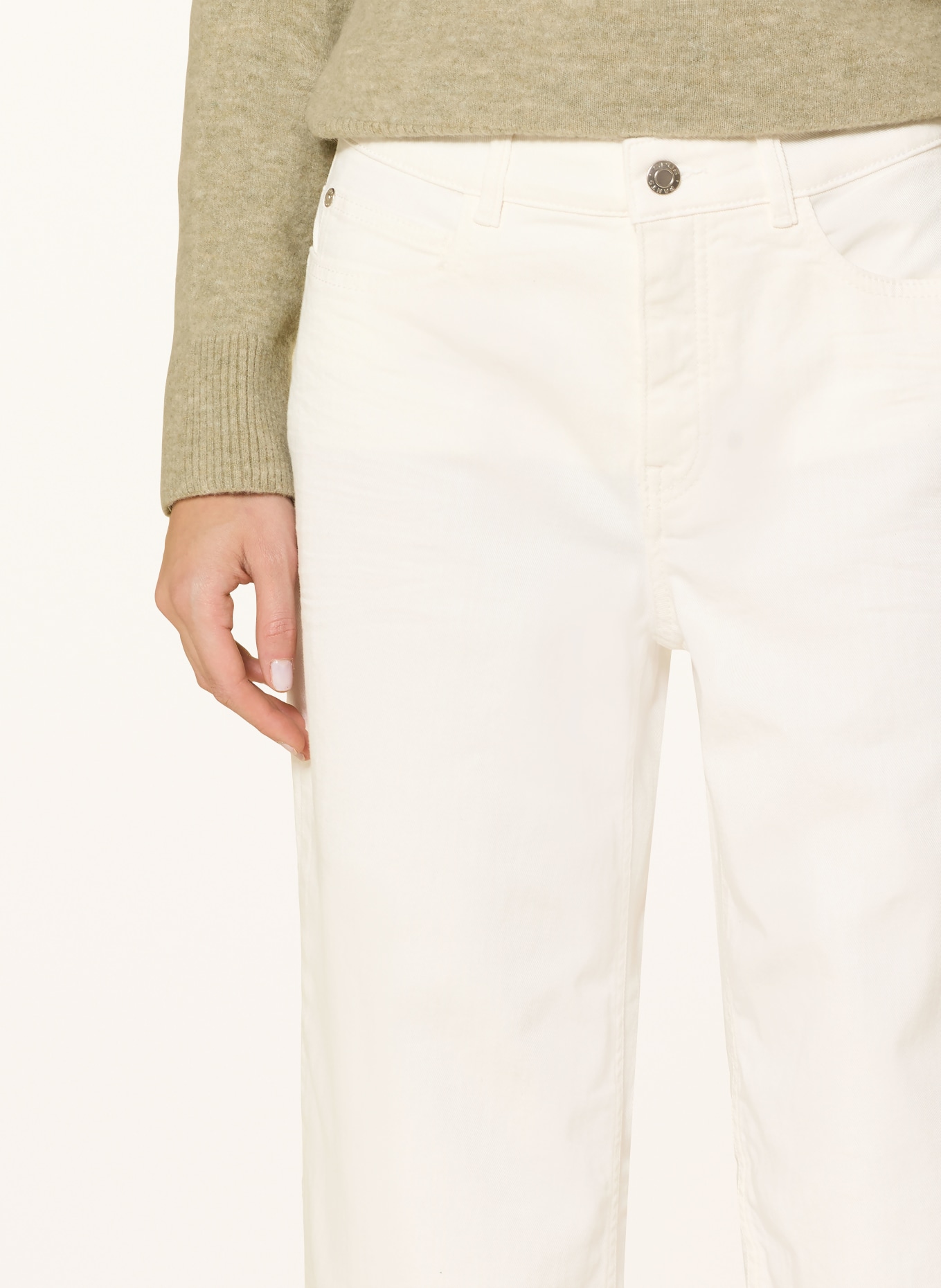 OPUS PANTS Barrel Jeans MELLY TWISTED: 1004 MILK