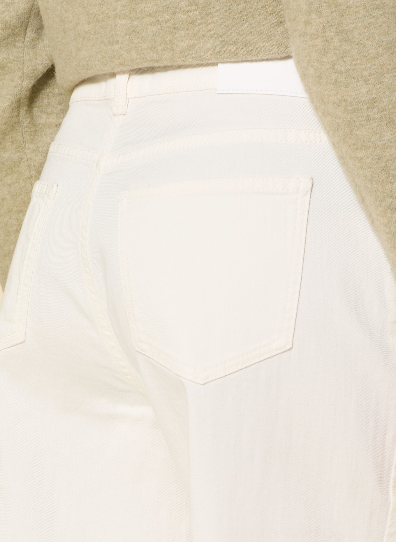 OPUS PANTS Barrel Jeans MELLY TWISTED: 1004 MILK