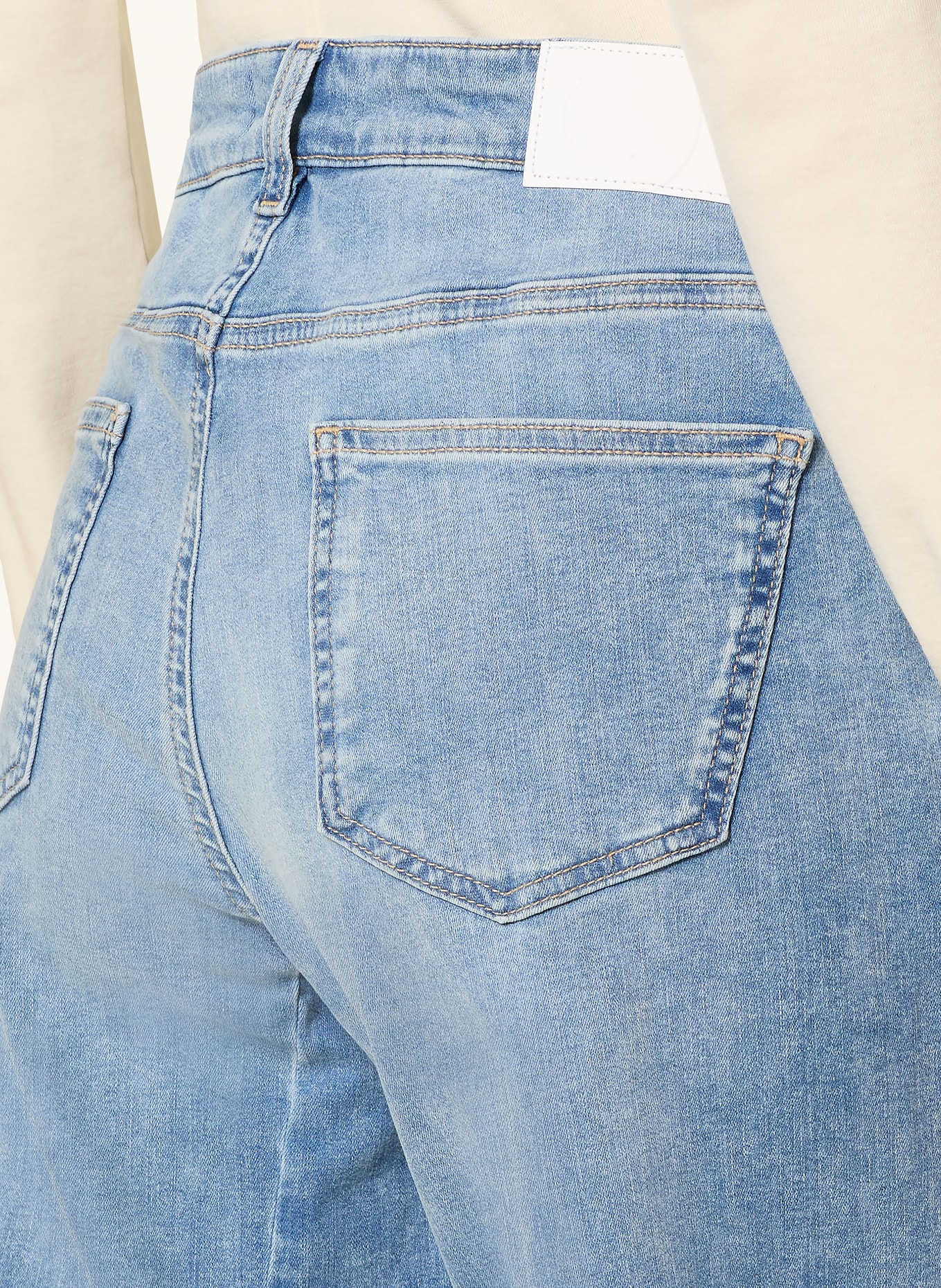 OPUS PANTS Džíny Barrel MELLY RELAX: 70295 light powder blue