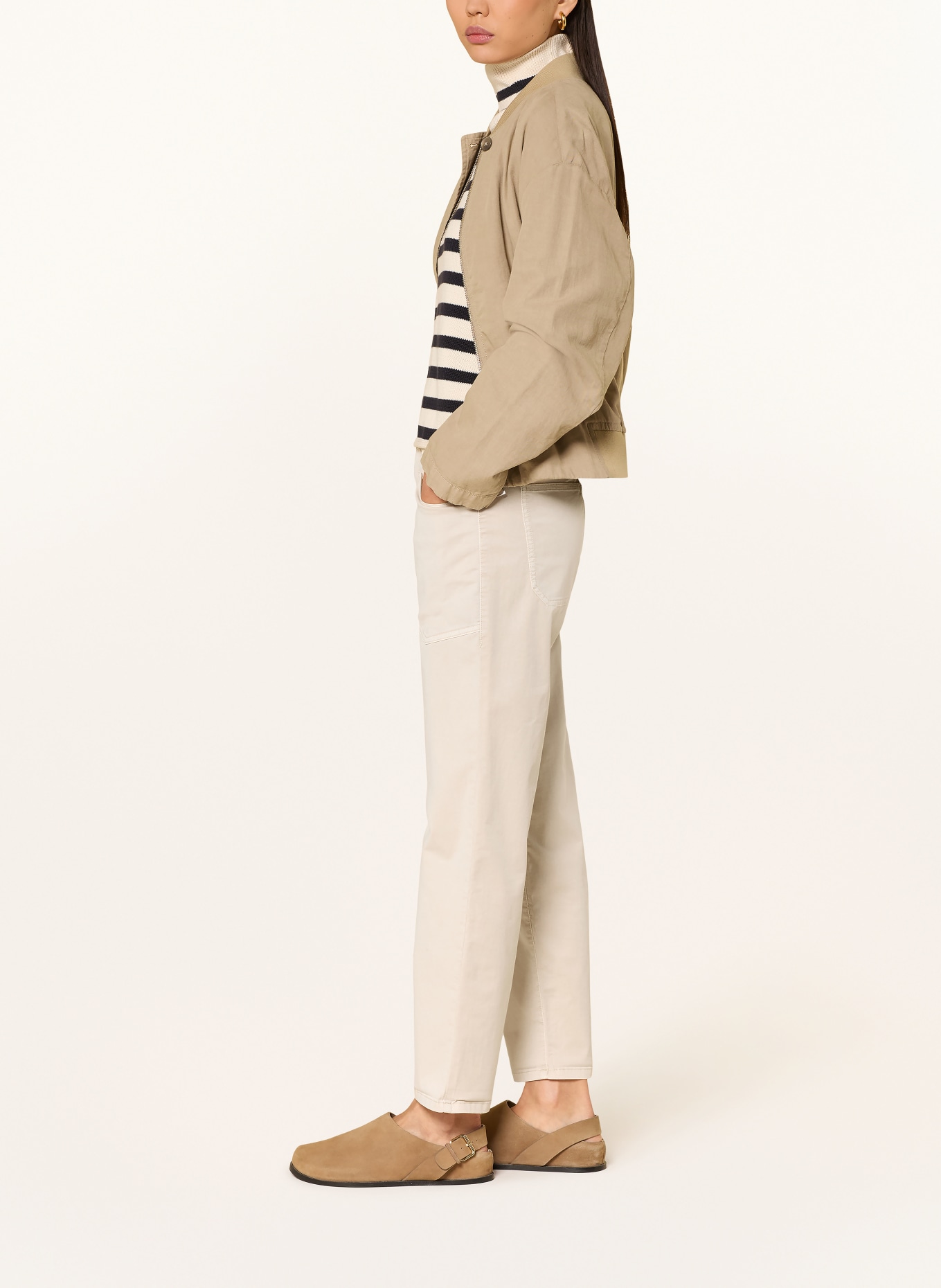 OPUS PANTS Hose LISANA VIVID: BEIGE