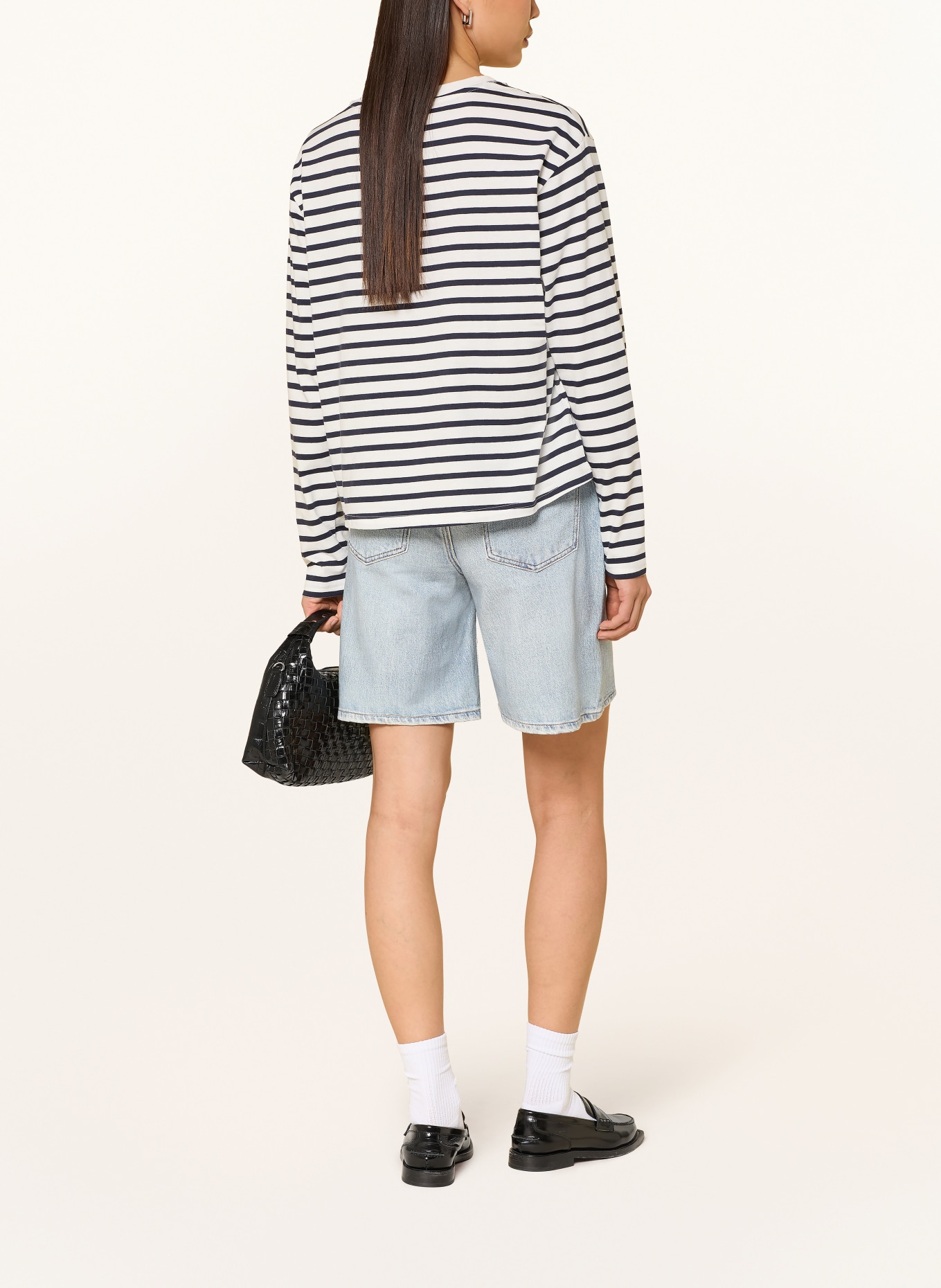 OPUS PANTS Short en jean CYDRA CRUISE: 70307 light stone blue