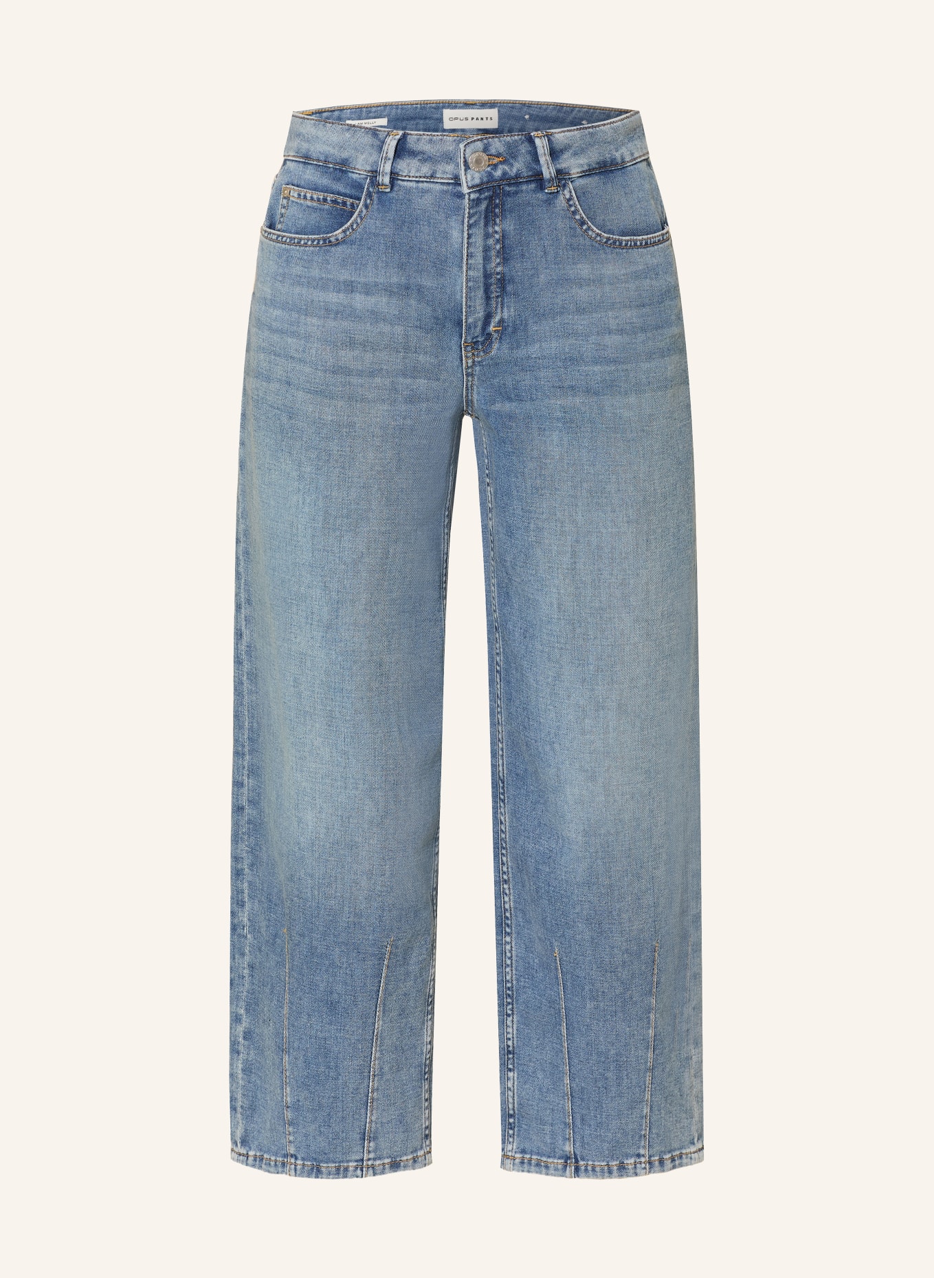 OPUS PANTS Barrel Jeans MELLY TWIST: 70311 mid river blue