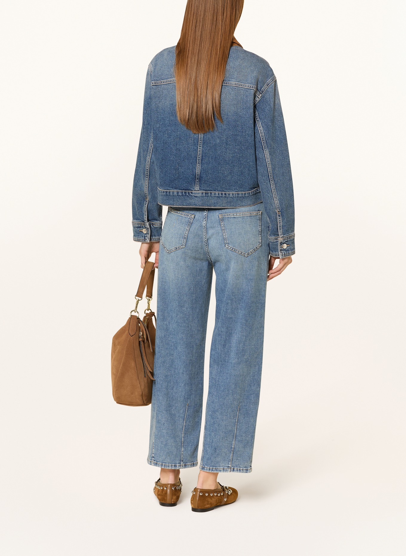 OPUS PANTS Barrel Jeans MELLY TWIST: 70311 mid river blue