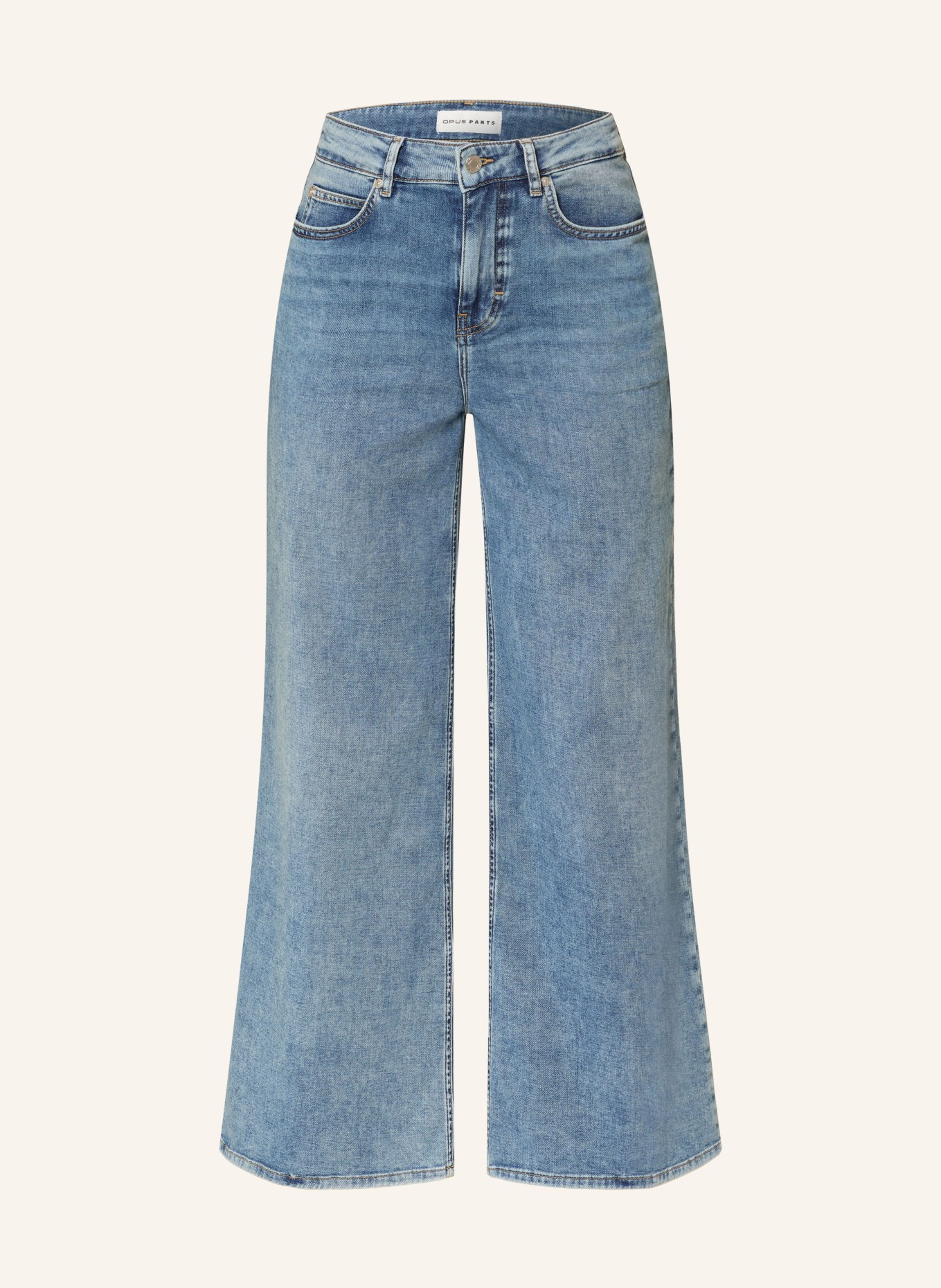 OPUS PANTS Wide Leg Jeans MARI WILLOW: 70311 mid river blue