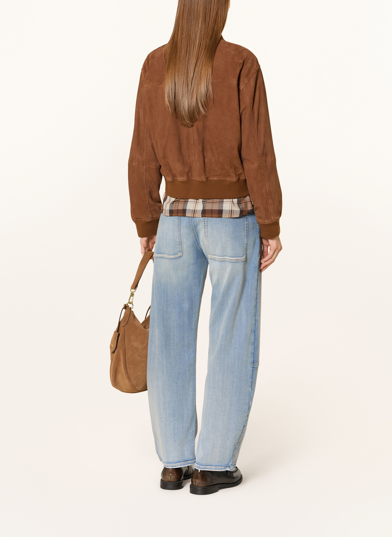 OPUS PANTS Barrel Jeans MARI SHARP: 70215 light vintage blue