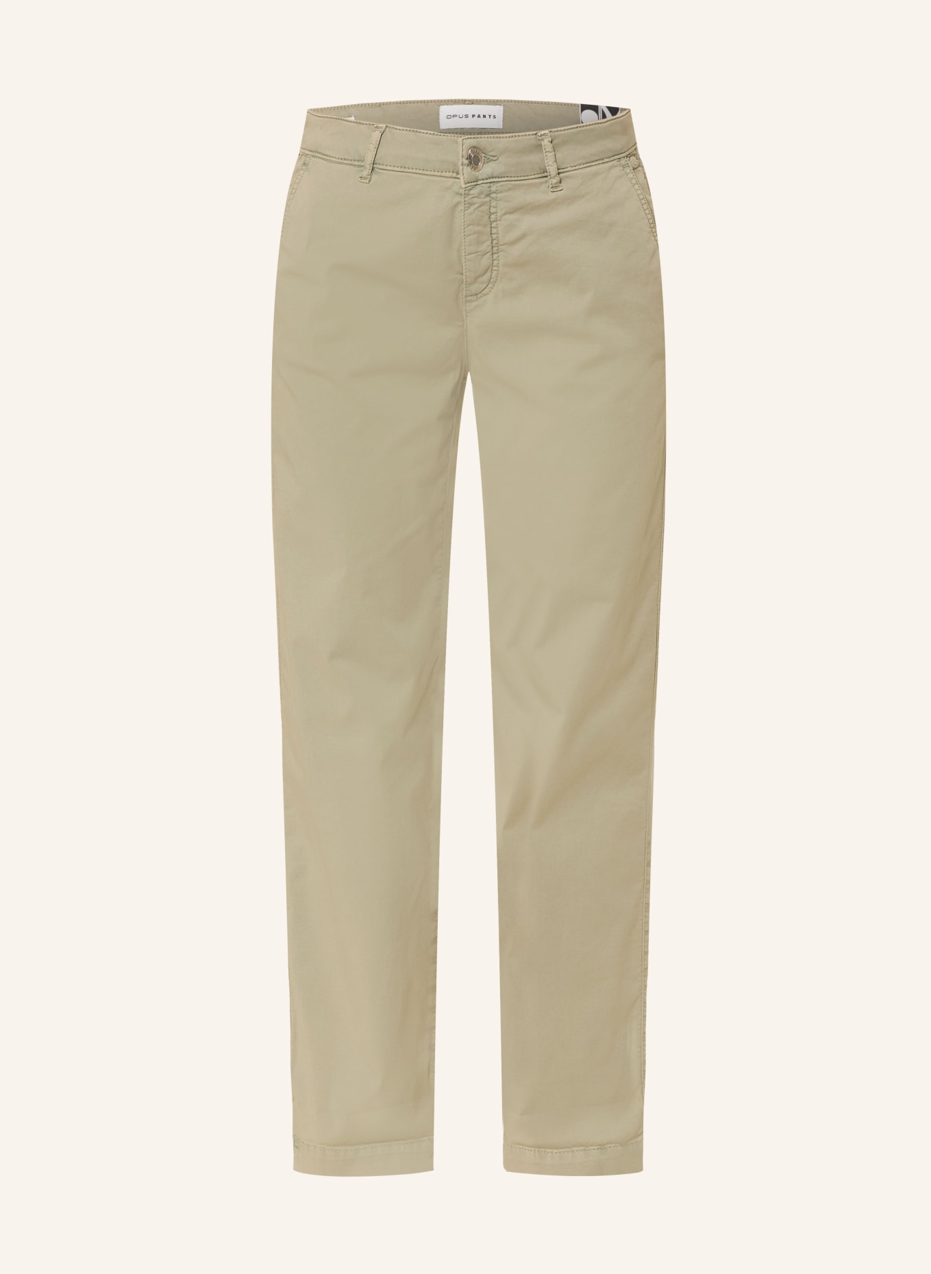 OPUS PANTS Chino LISANA: OLIV