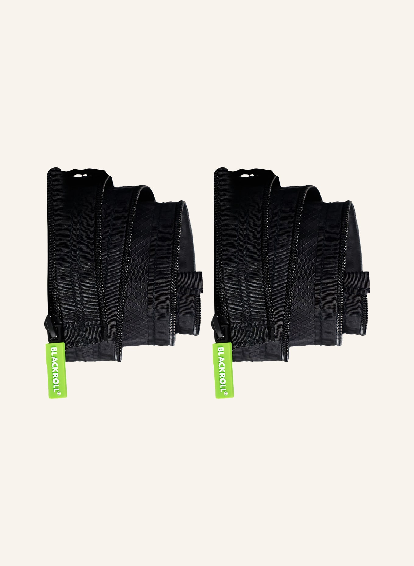 BLACKROLL Sada 2 kusů prodlužovacích pásků S pro kompresní boty: ČERNÁ
