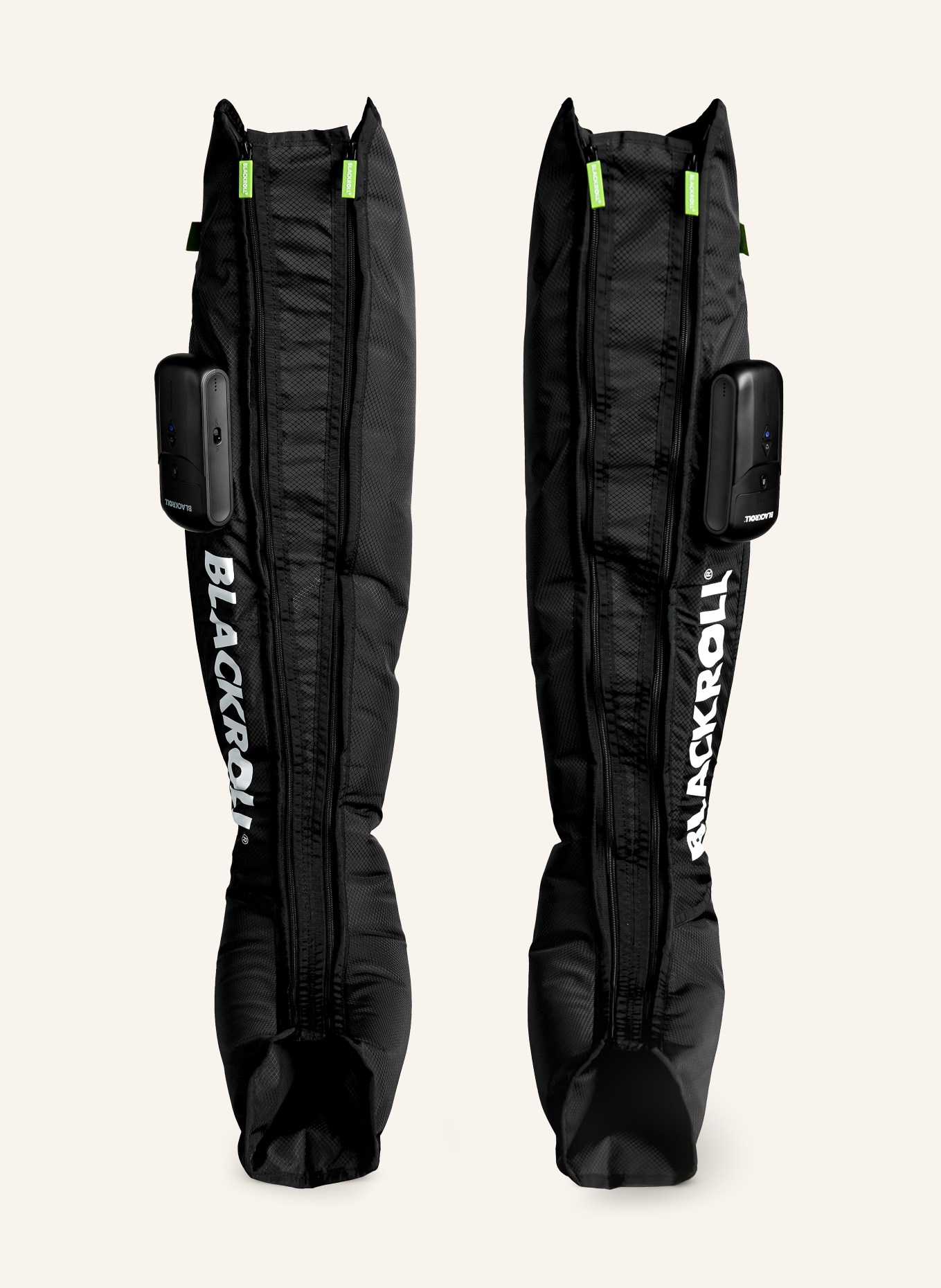 BLACKROLL Sada 2 kusů prodlužovacích pásků S pro kompresní boty: ČERNÁ