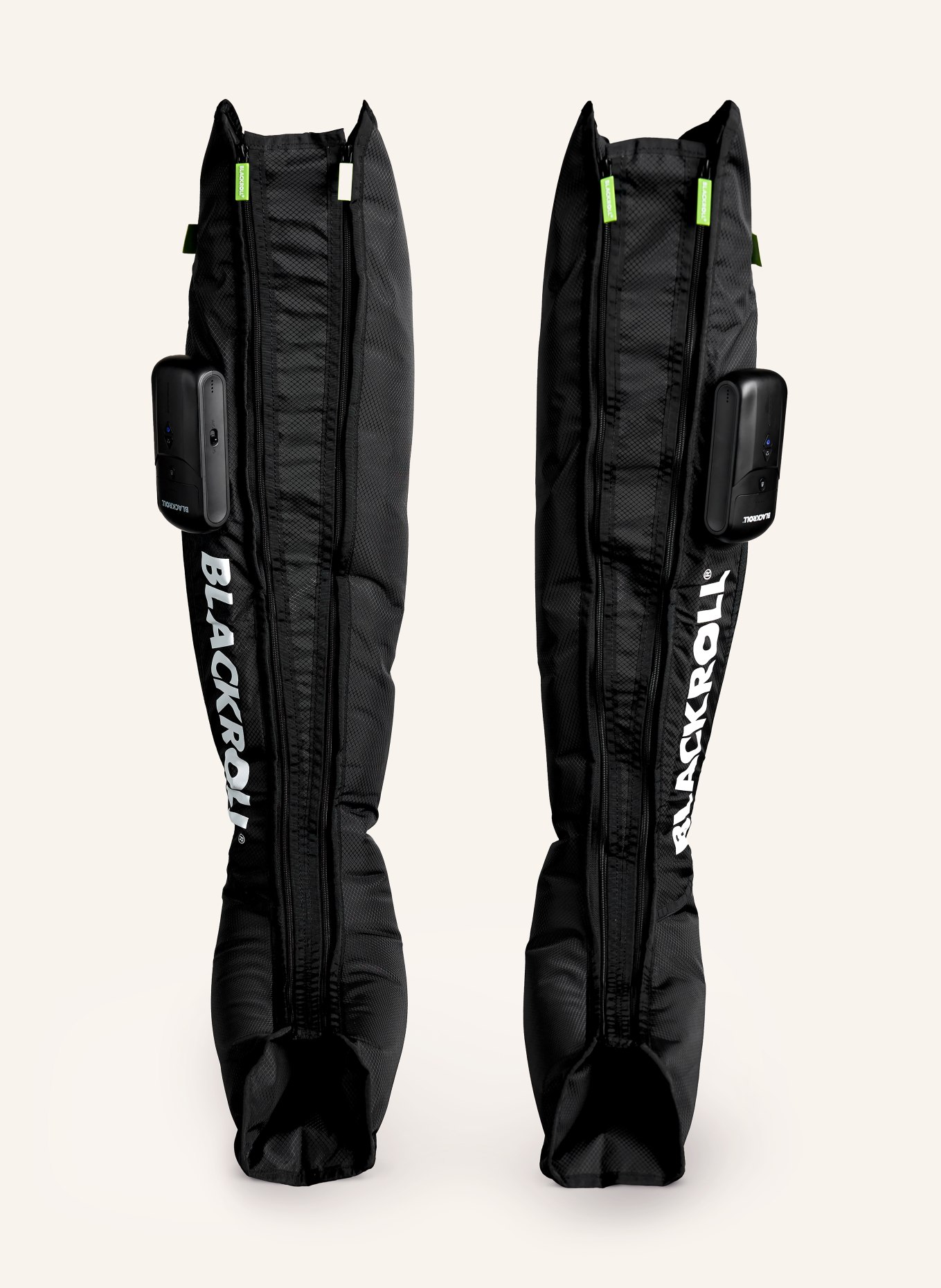 BLACKROLL 2er-Set Erweiterungslaschen M für Kompressionsstiefel: SCHWARZ