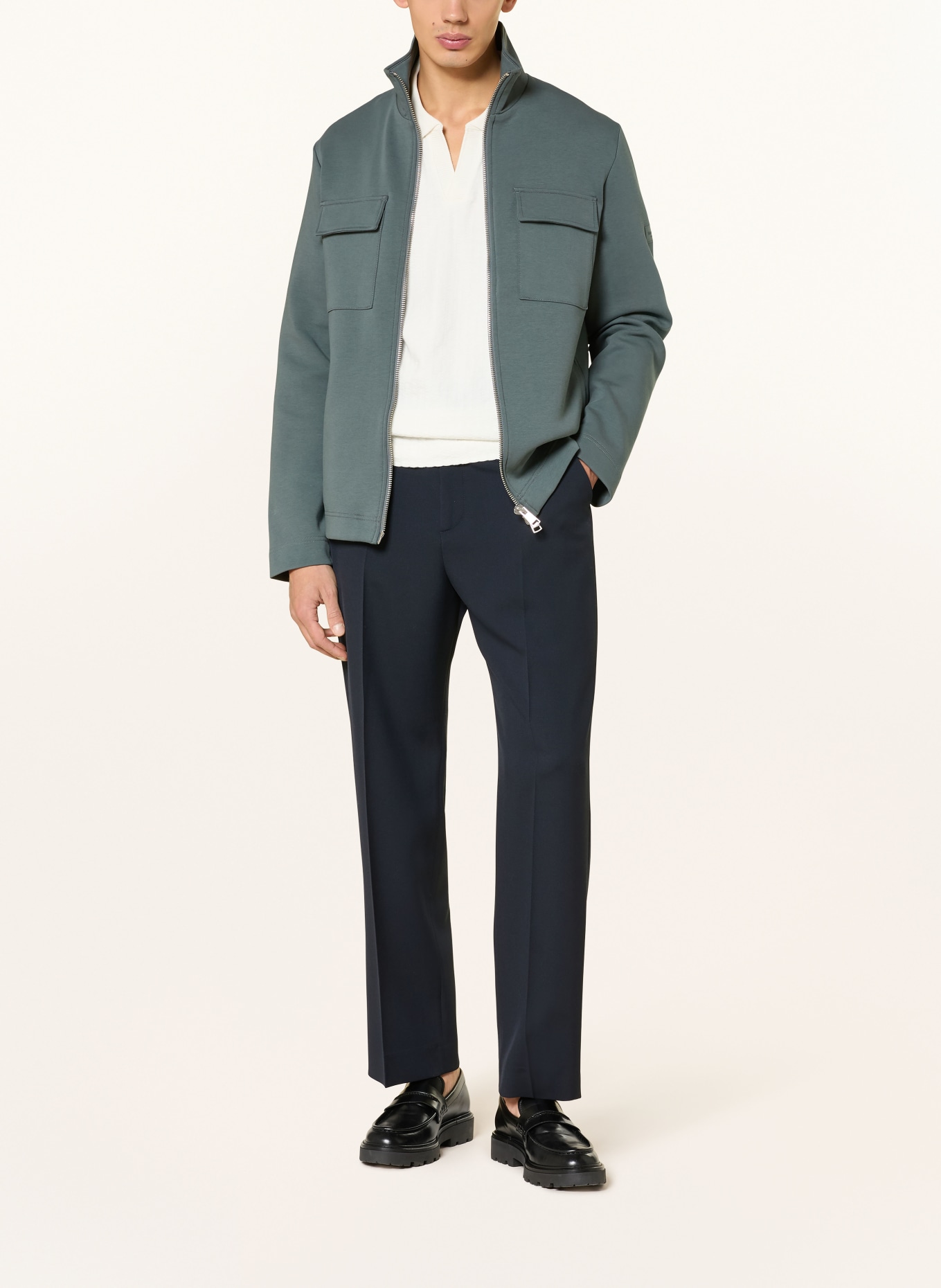 Marc O'Polo Sweatjacke: PETROL