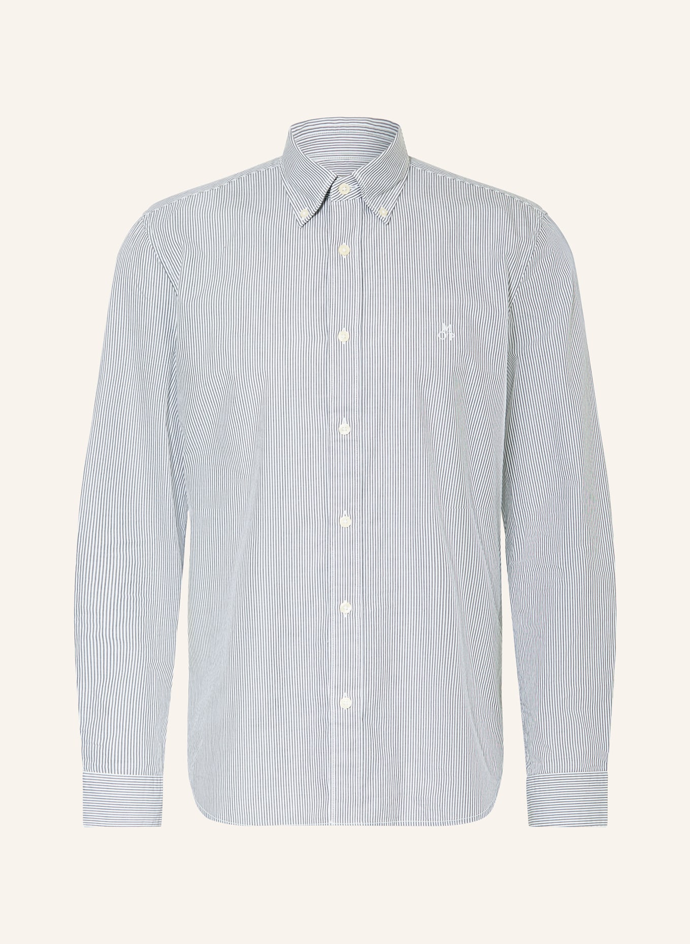 Marc O'Polo Regular fit shirt: GRAY / WHITE