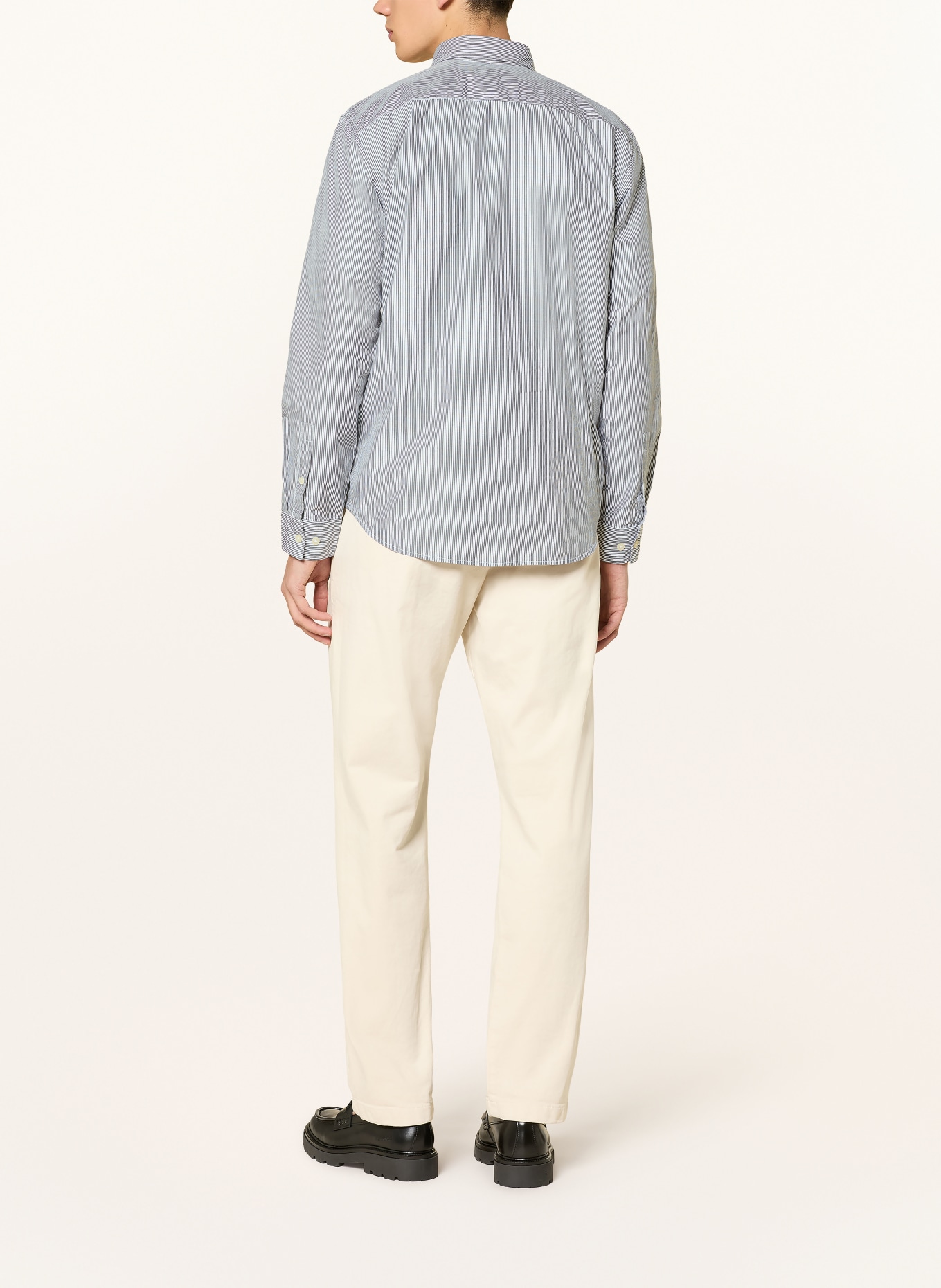 Marc O'Polo Regular fit shirt: GRAY / WHITE