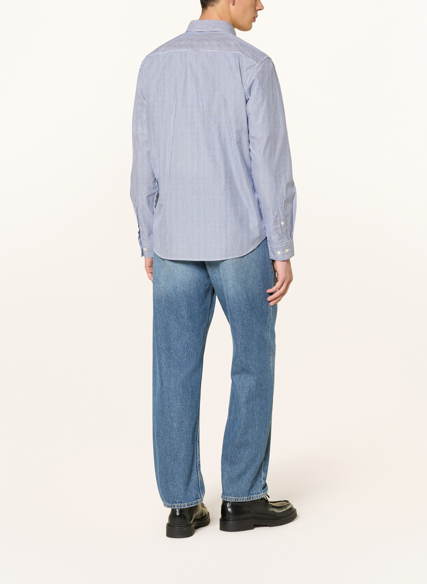 Marc O'Polo Regular fit shirt: BLUE / WHITE