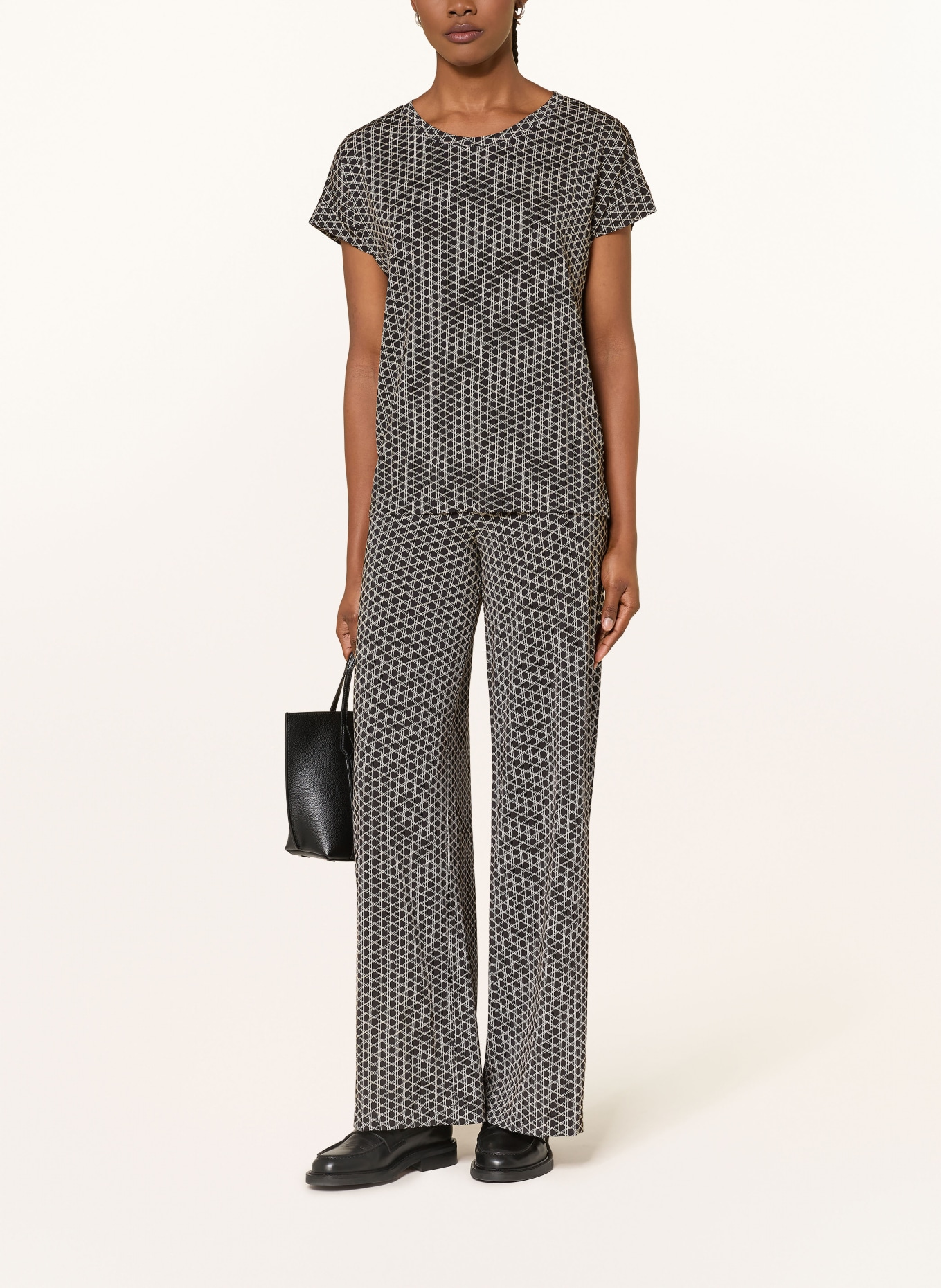 SIYU pants: BLACK / CREAM