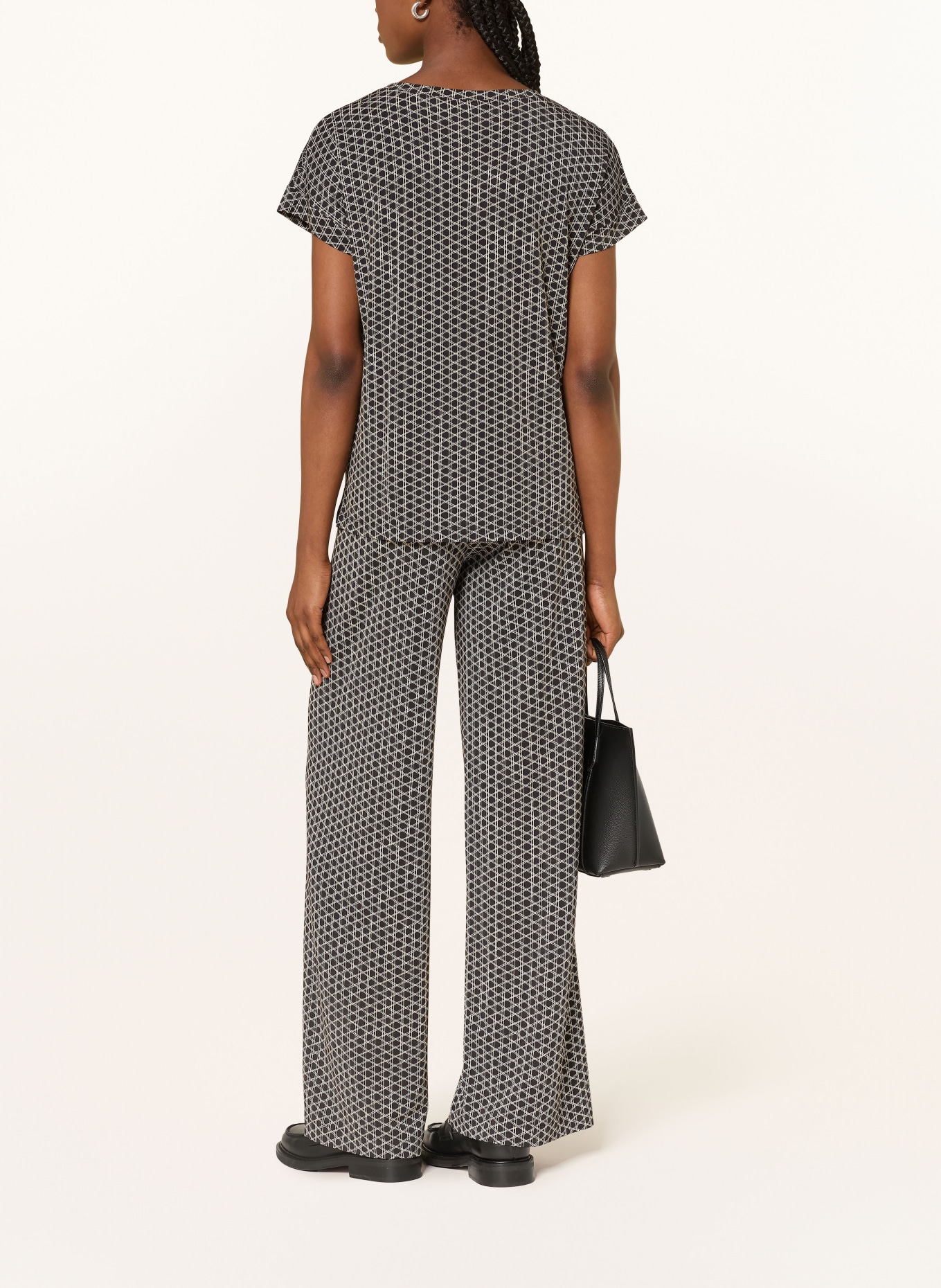 SIYU pants: BLACK / CREAM