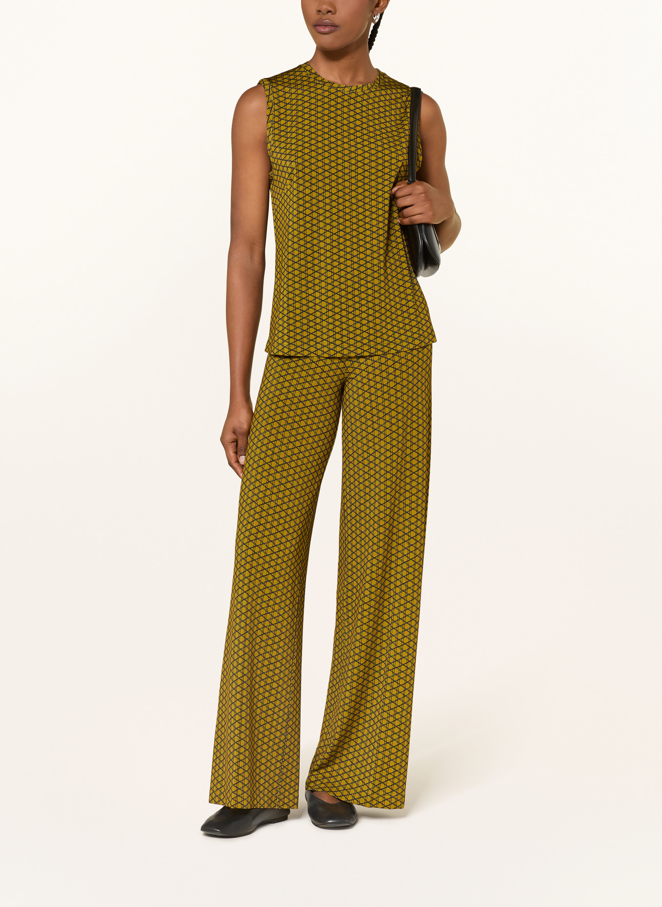 SIYU pants: DARK YELLOW / BLACK