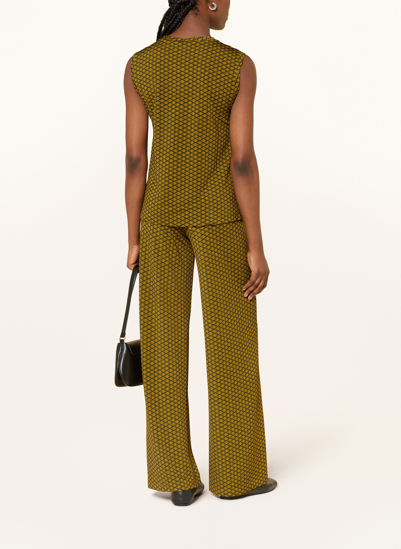 SIYU Top: DUNKELGELB / SCHWARZ