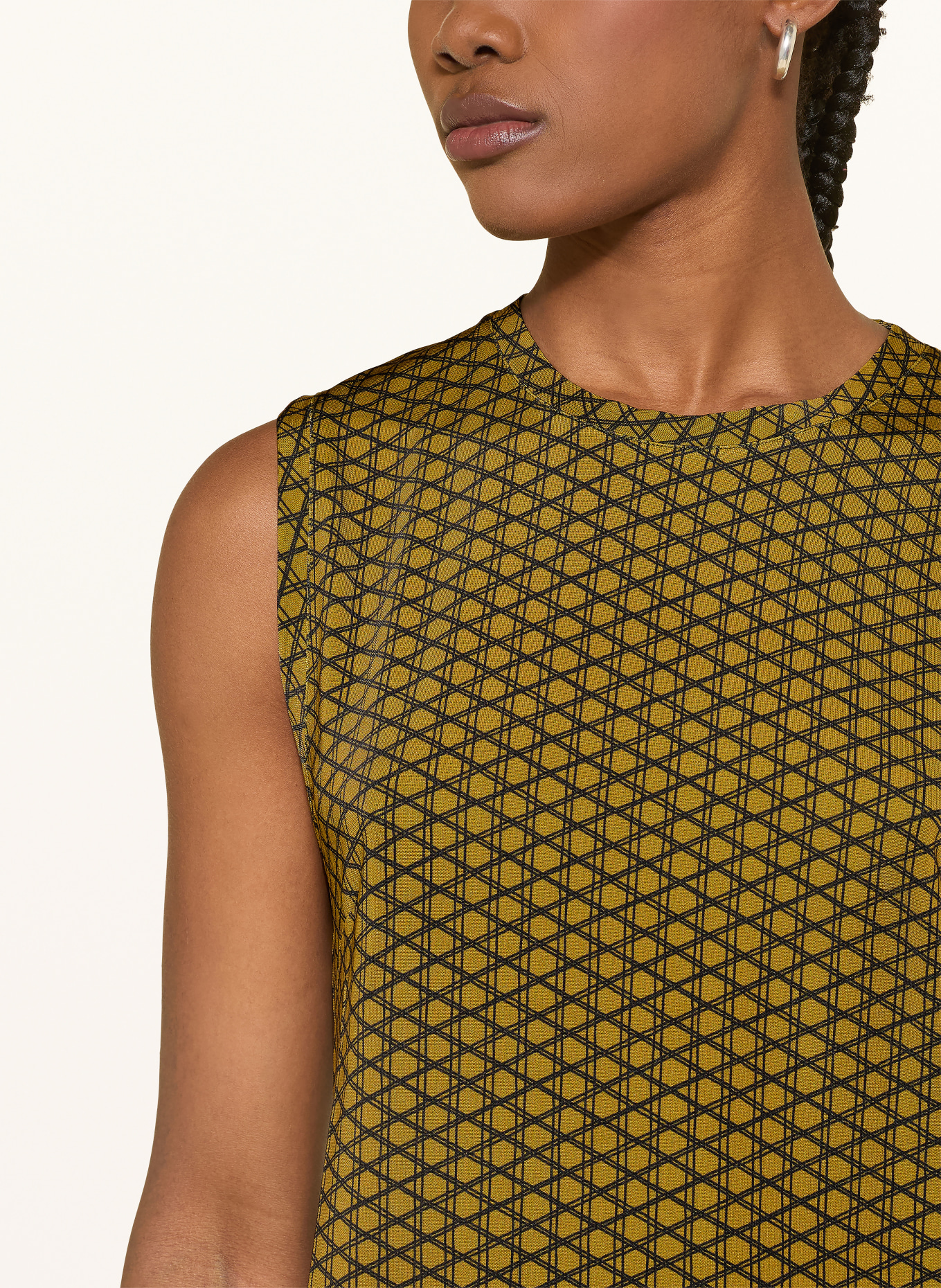 SIYU Top: DUNKELGELB / SCHWARZ