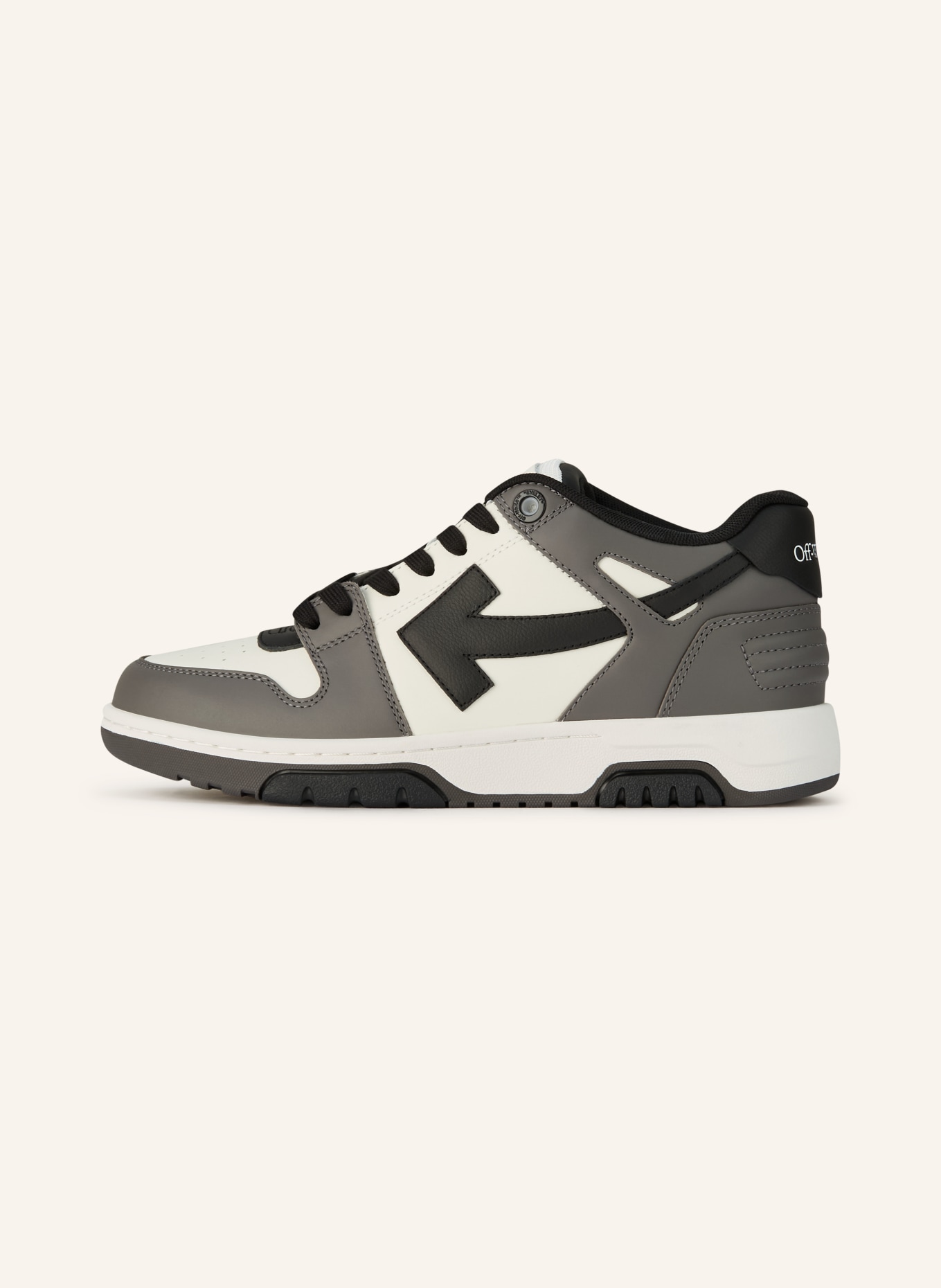 Off-White Sneaker OUT OF OFFICE: BIAŁY / SZARY / CZARNY