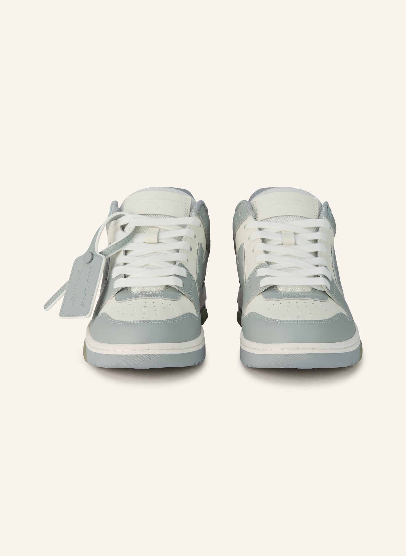 Off-White Sneaker OUT OF OFFICE: SZARONIEBIESKI / BIAŁY