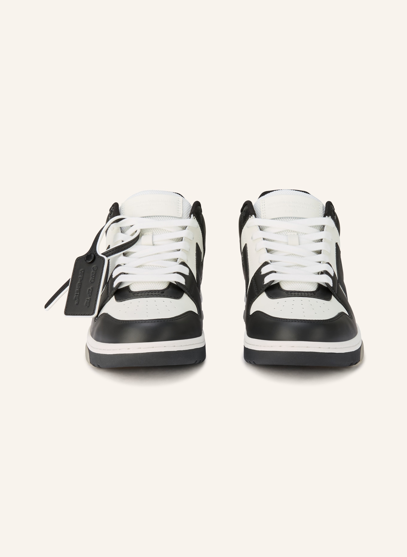 Off-White Sneaker OUT OF OFFICE: CZARNY / BIAŁY