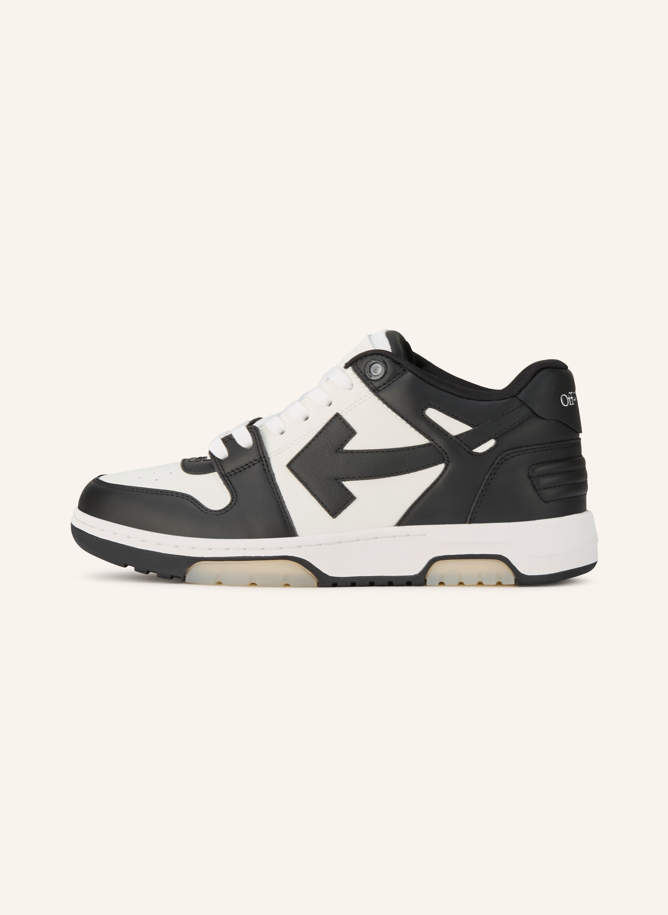 Off-White Sneaker OUT OF OFFICE: CZARNY / BIAŁY