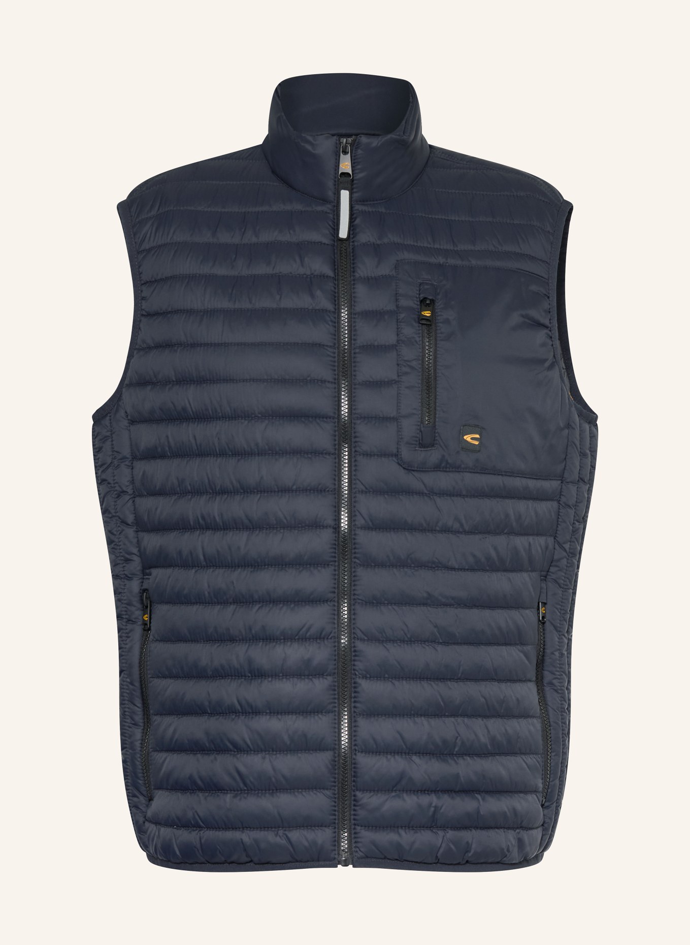 camel active quilted vest: DARK BLUE