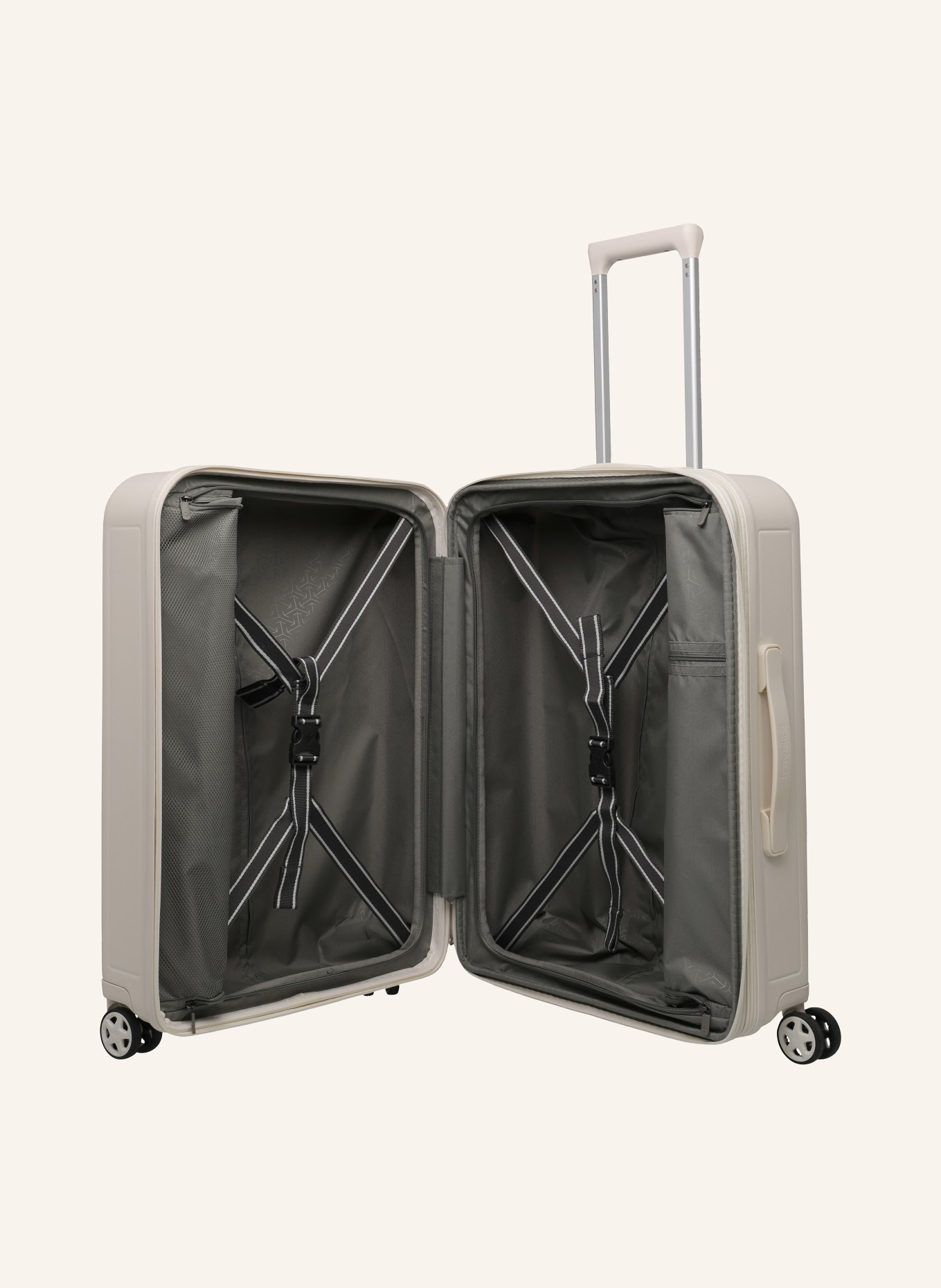 travelite Trolley PANELLO MEDIUM: CREME