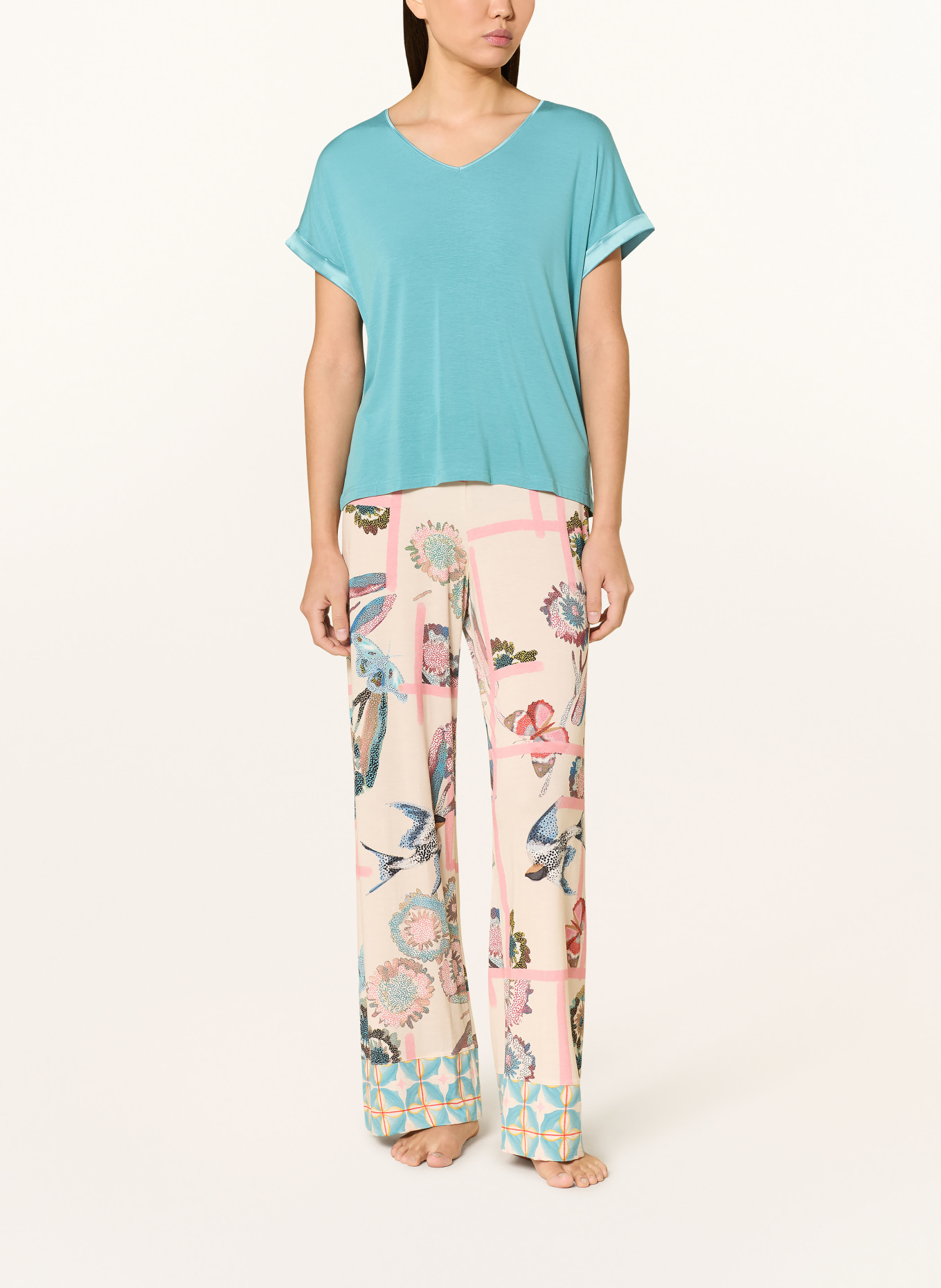 mey Schlafshirt: PETROL