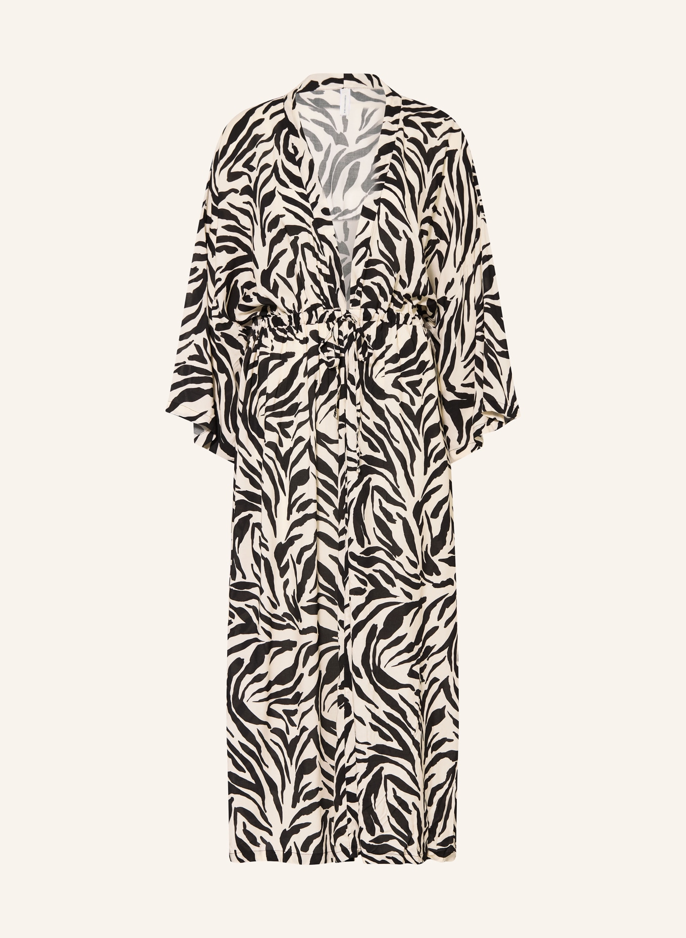 PrimaDonna beach dress: ECRU / BLACK