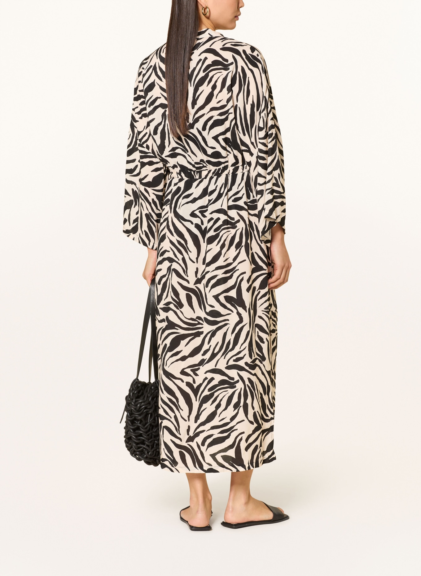 PrimaDonna beach dress: ECRU / BLACK