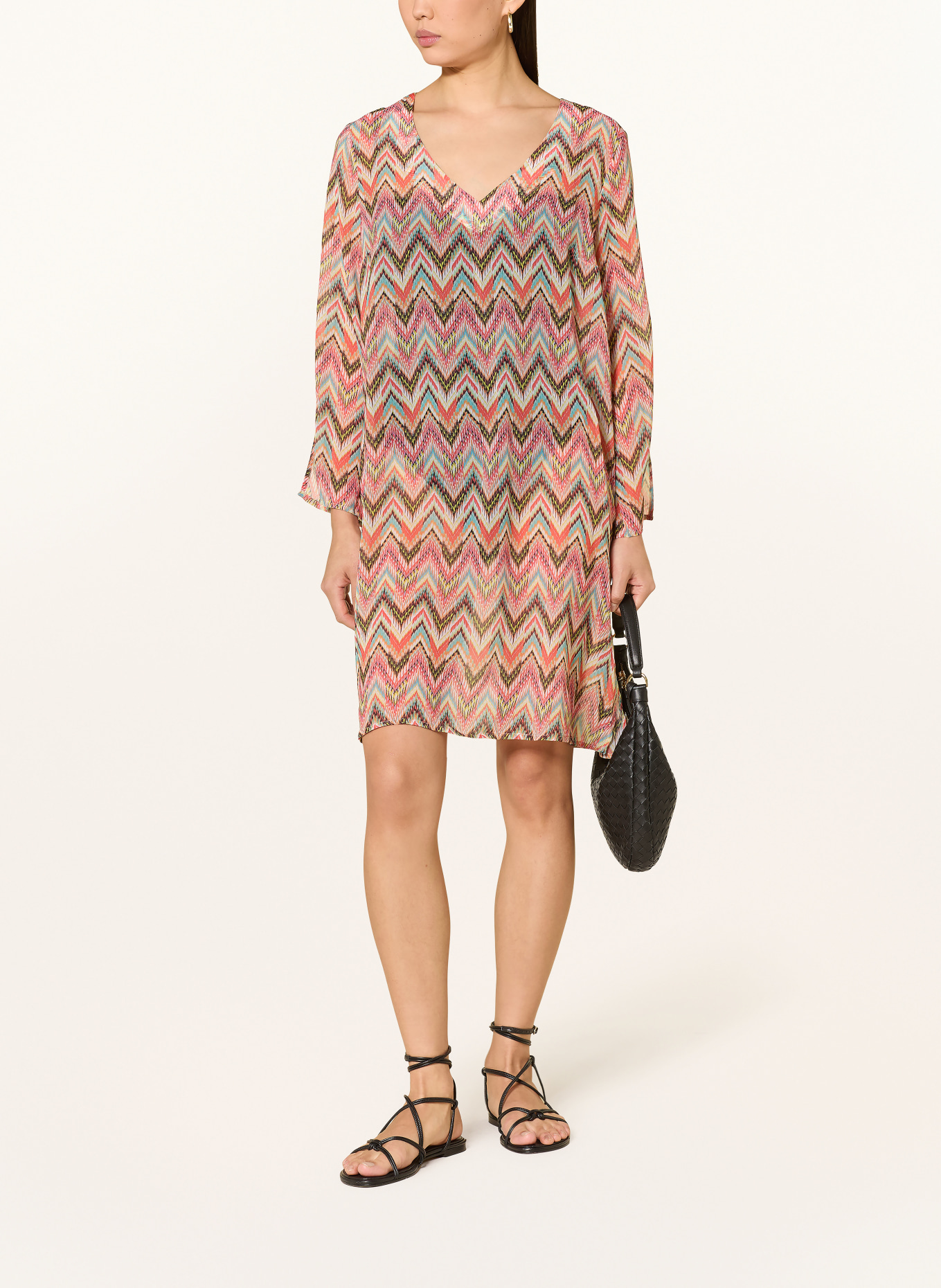 PrimaDonna Strandkleid: ROT / DUNKELBRAUN / GELB