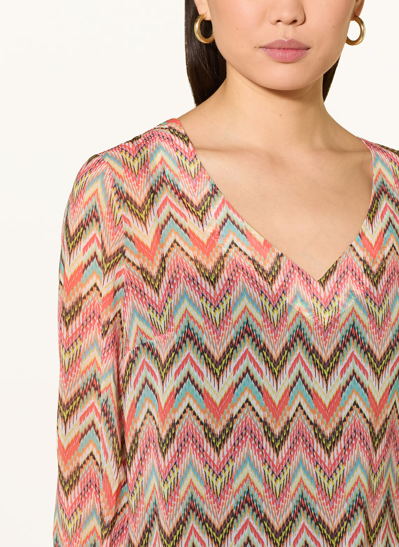 PrimaDonna Strandkleid: ROT / DUNKELBRAUN / GELB