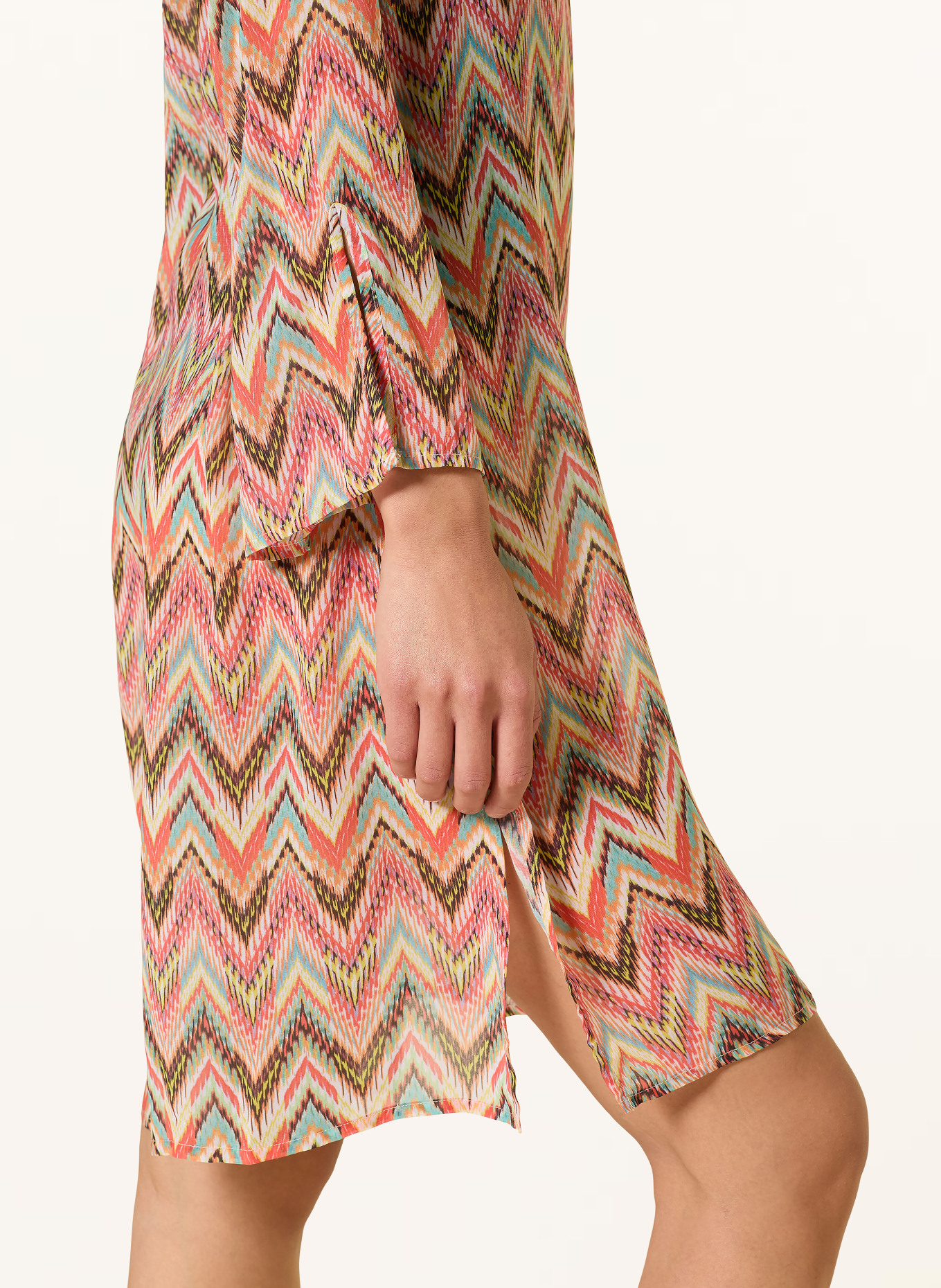 PrimaDonna Strandkleid: ROT / DUNKELBRAUN / GELB