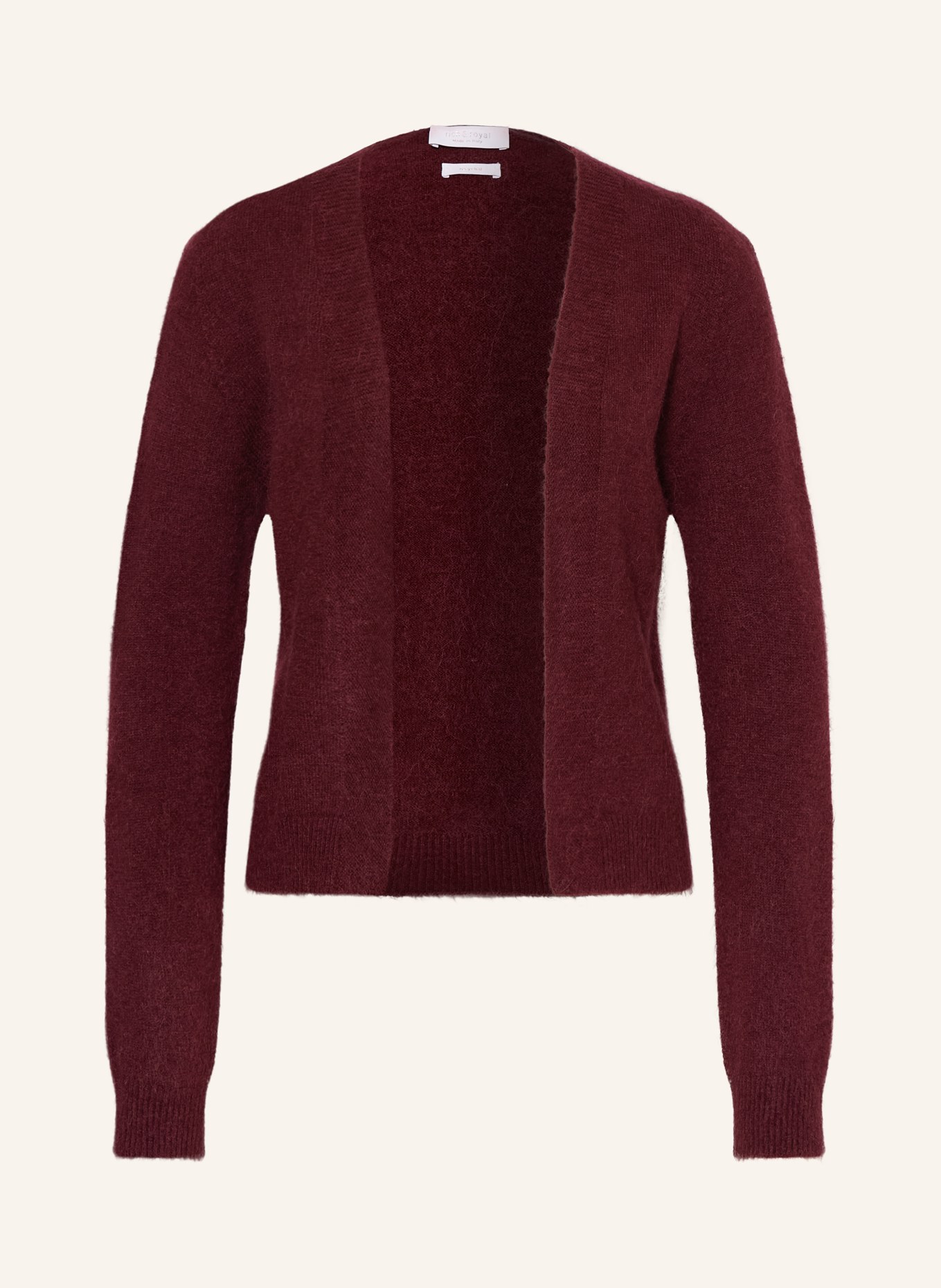 Rich & Royal Strickhülle: DUNKELROT