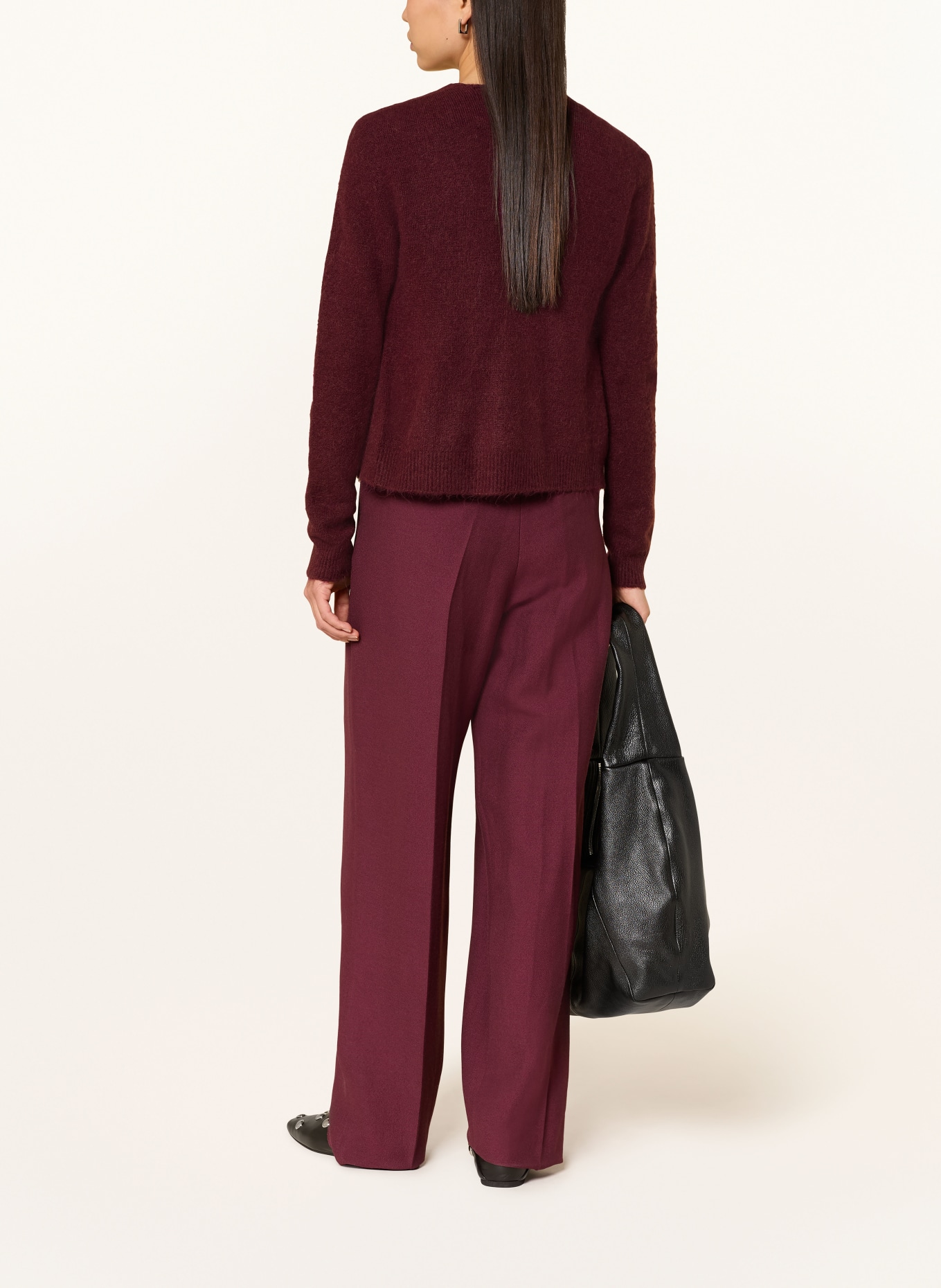 Rich & Royal Strickhülle: DUNKELROT