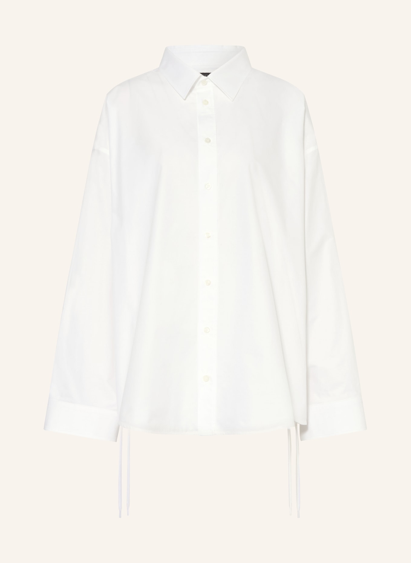 BALENCIAGA Hemdbluse: WEISS