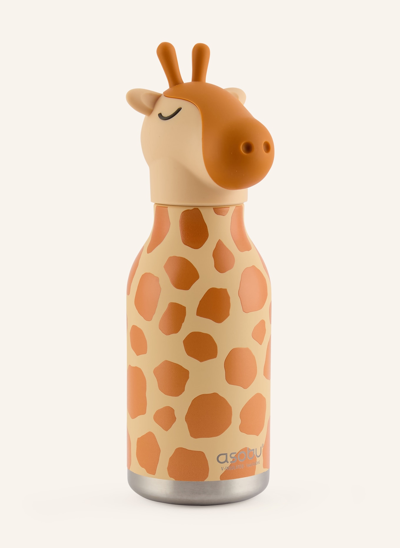 asobu Isolierflasche BESTIE: CAMEL / COGNAC