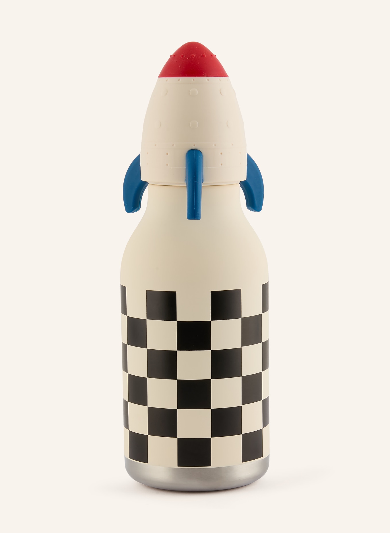 asobu Isolierflasche BESTIE: WEISS / ROT / SCHWARZ