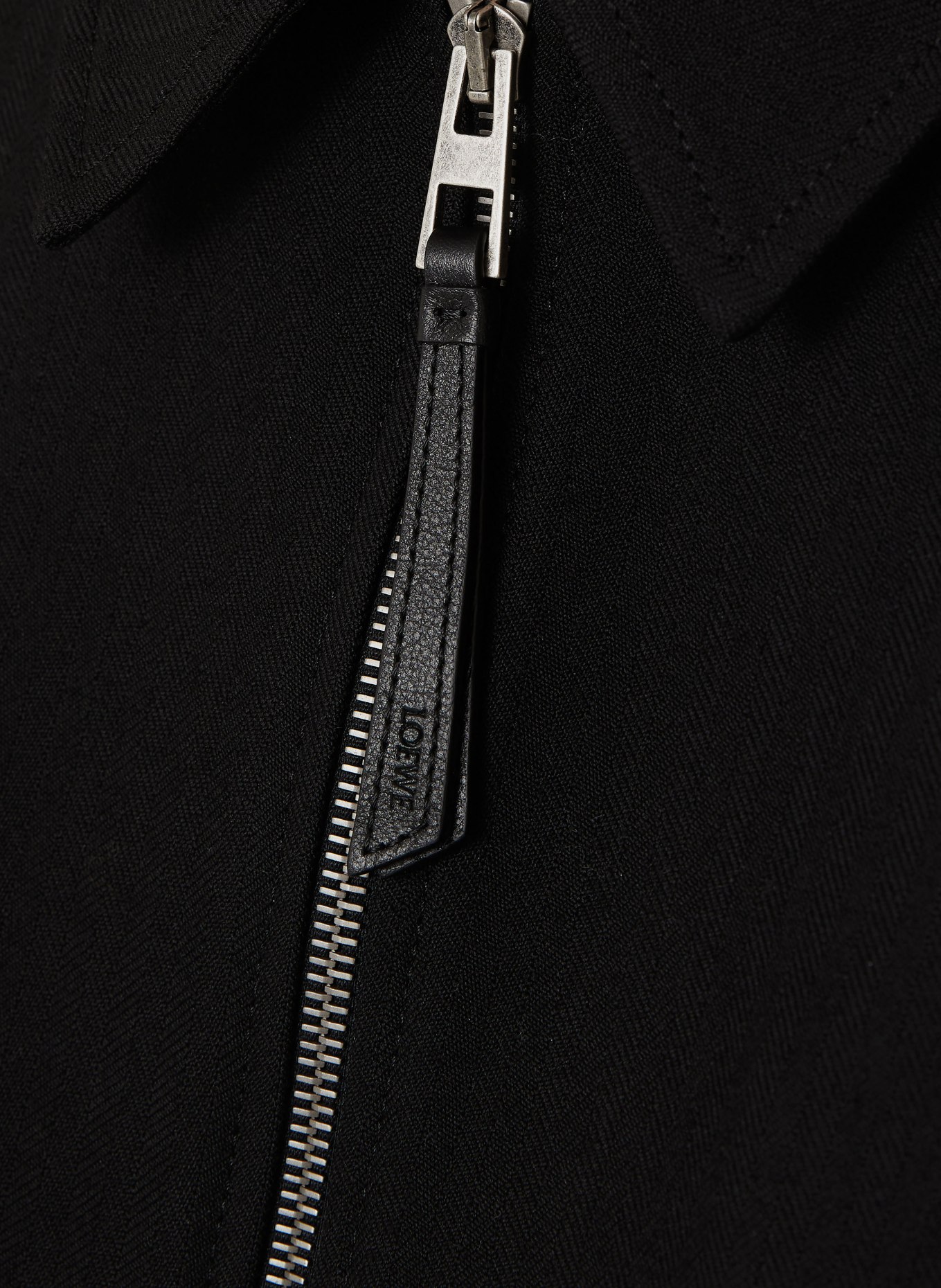 LOEWE Blouson: SCHWARZ