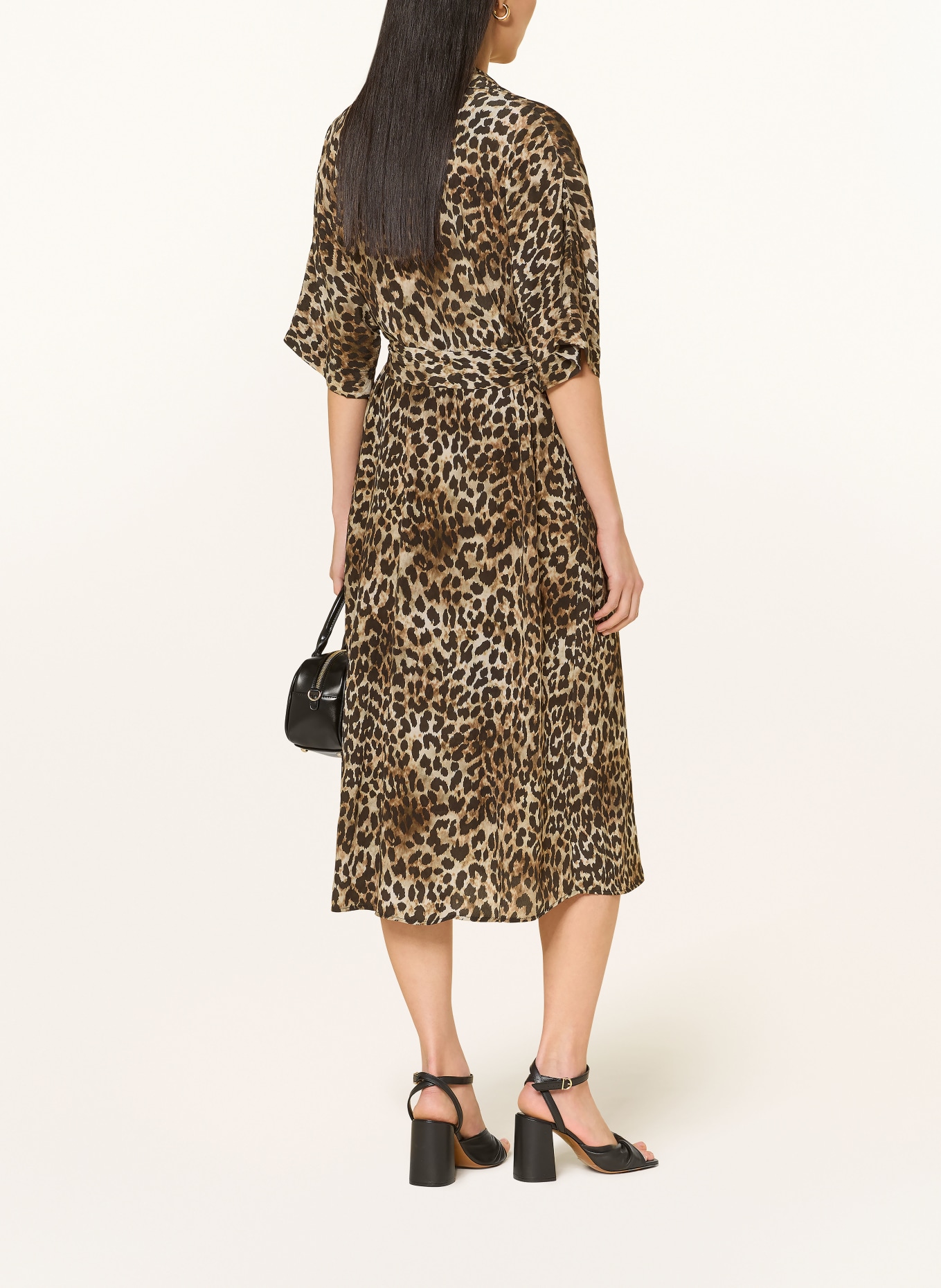 Princess GOES HOLLYWOOD Kleid mit abnehmbarer Schluppe: HELLBRAUN / DUNKELBRAUN / BRAUN