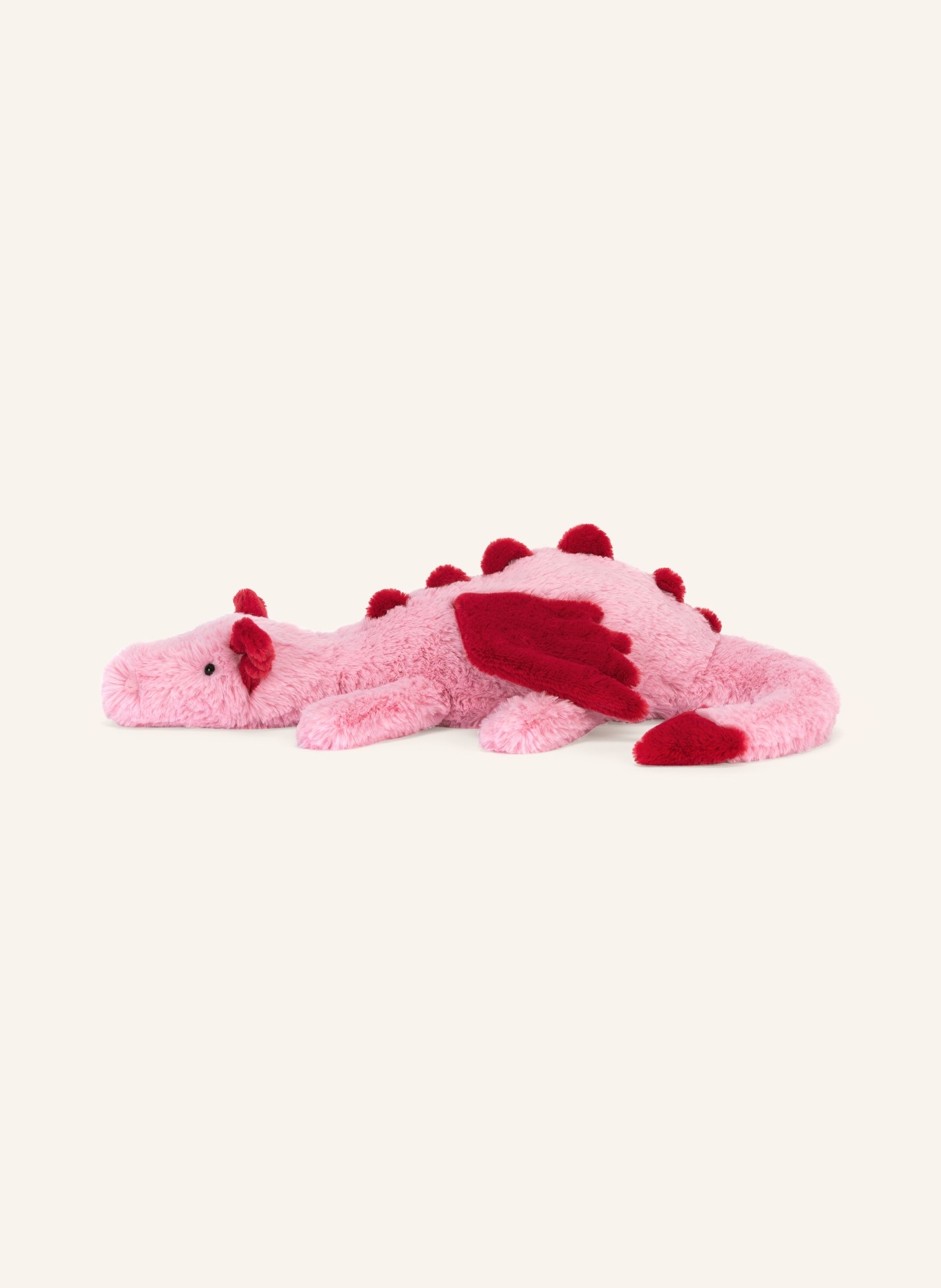 Jellycat Pluszowa zabawka HEART DRAGON: RÓŻOWY / CZERWONY