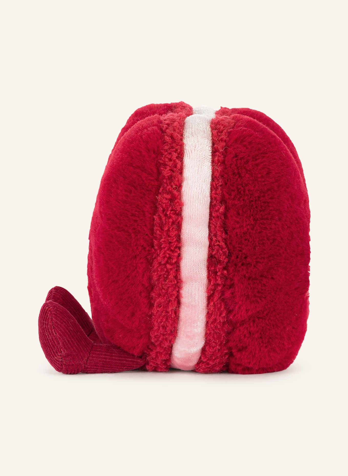 Jellycat Plüsch-Spielzeug AMUSEABLES ARLETTE HEART MACARON: ROT / ROSA