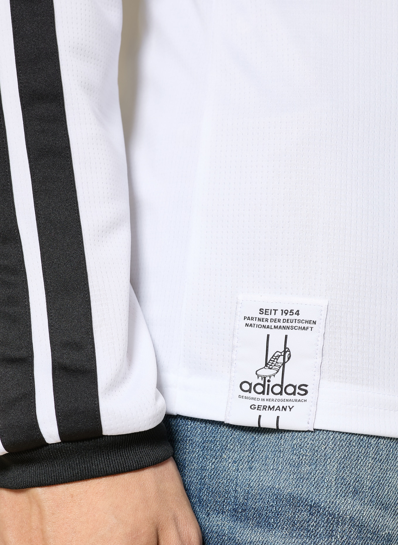 adidas Koszulka domowa NIEMCY 26 AUTHENTIC: BIAŁY / CZERWONY / CZARNY