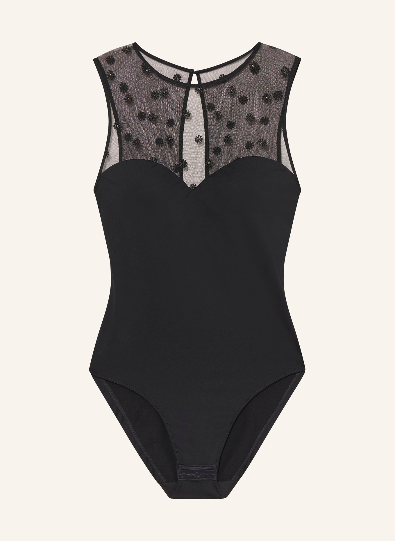 MARIE JO Body DAISY: SCHWARZ