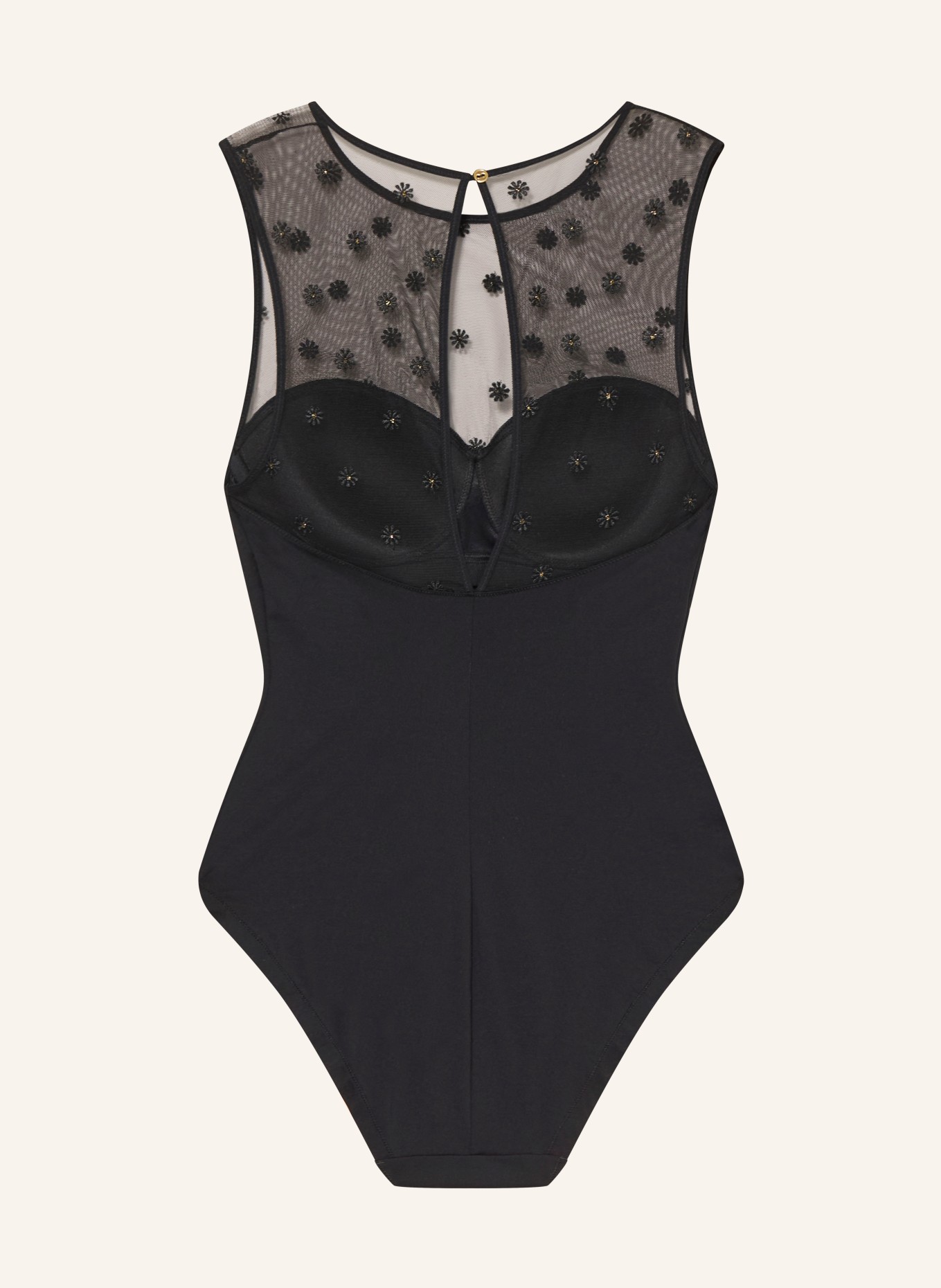 MARIE JO Body DAISY: SCHWARZ