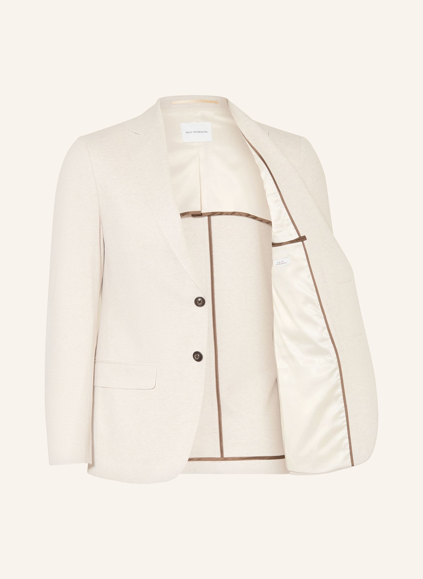 ROY ROBSON Anzugsakko Slim Fit: B250 Light Brown